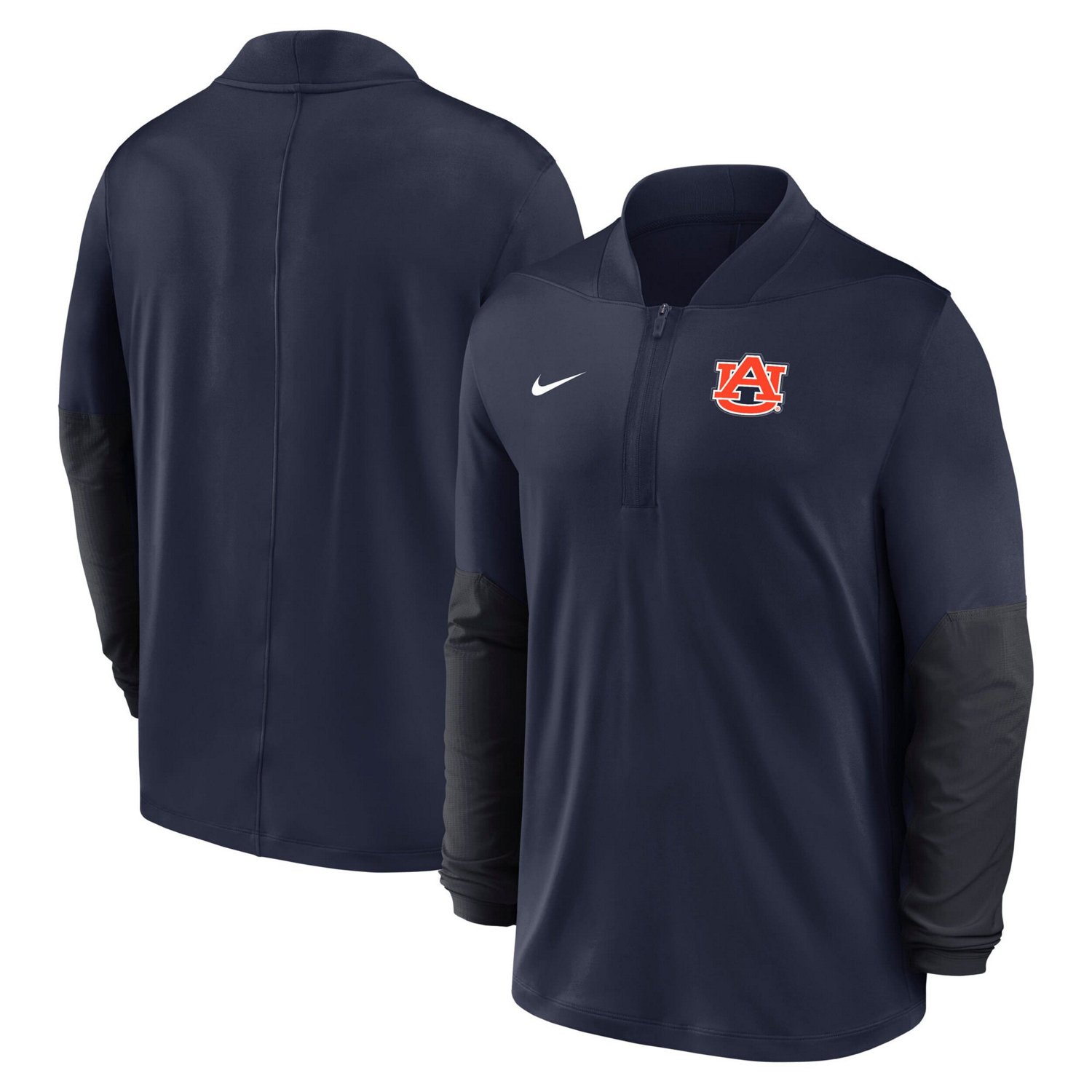 Nike Auburn Tigers One Goal Dri-FIT Half-Zip Pullover - view number 4