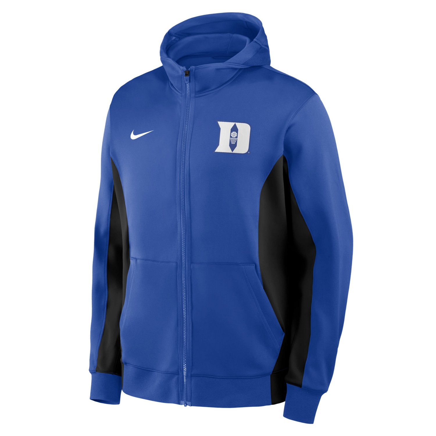 Nike Black Duke Blue Devils Dri-FIT Game Full-Zip Hoodie Jacket - view number 2