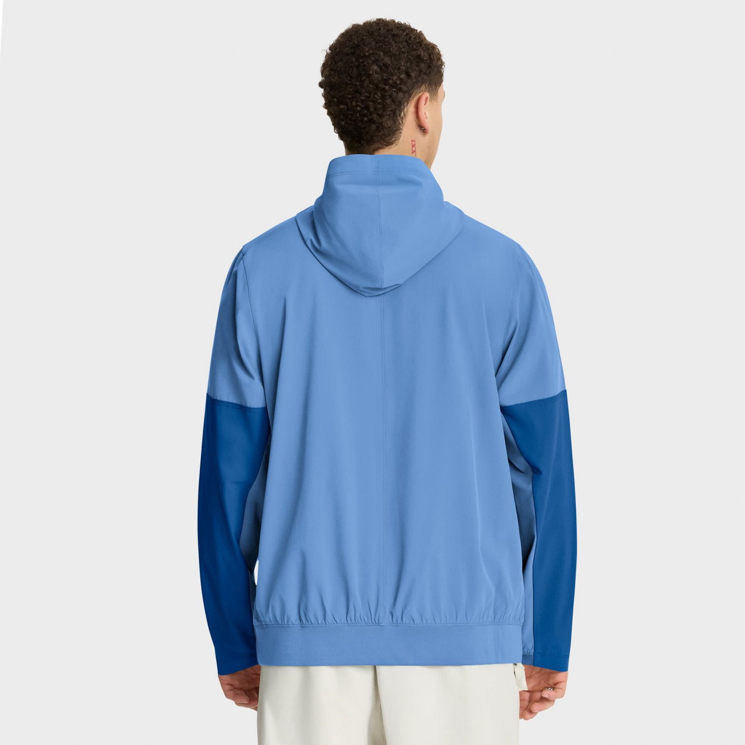 Nike Carolina North Carolina Tar Heels Anorak Half-Zip Hoodie Jacket - view number 2