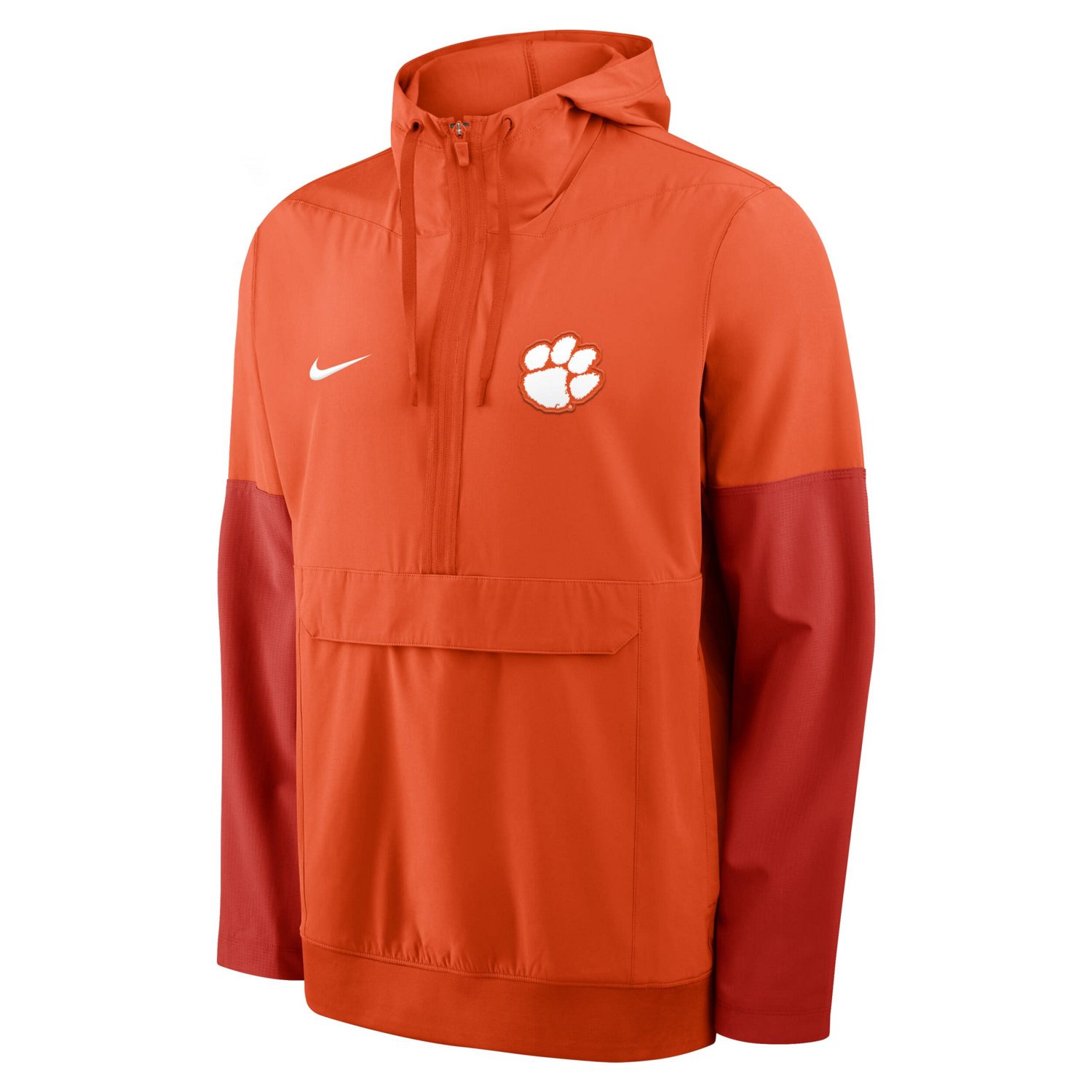 Nike Clemson Tigers Anorak Half-Zip Hoodie Jacket - view number 4