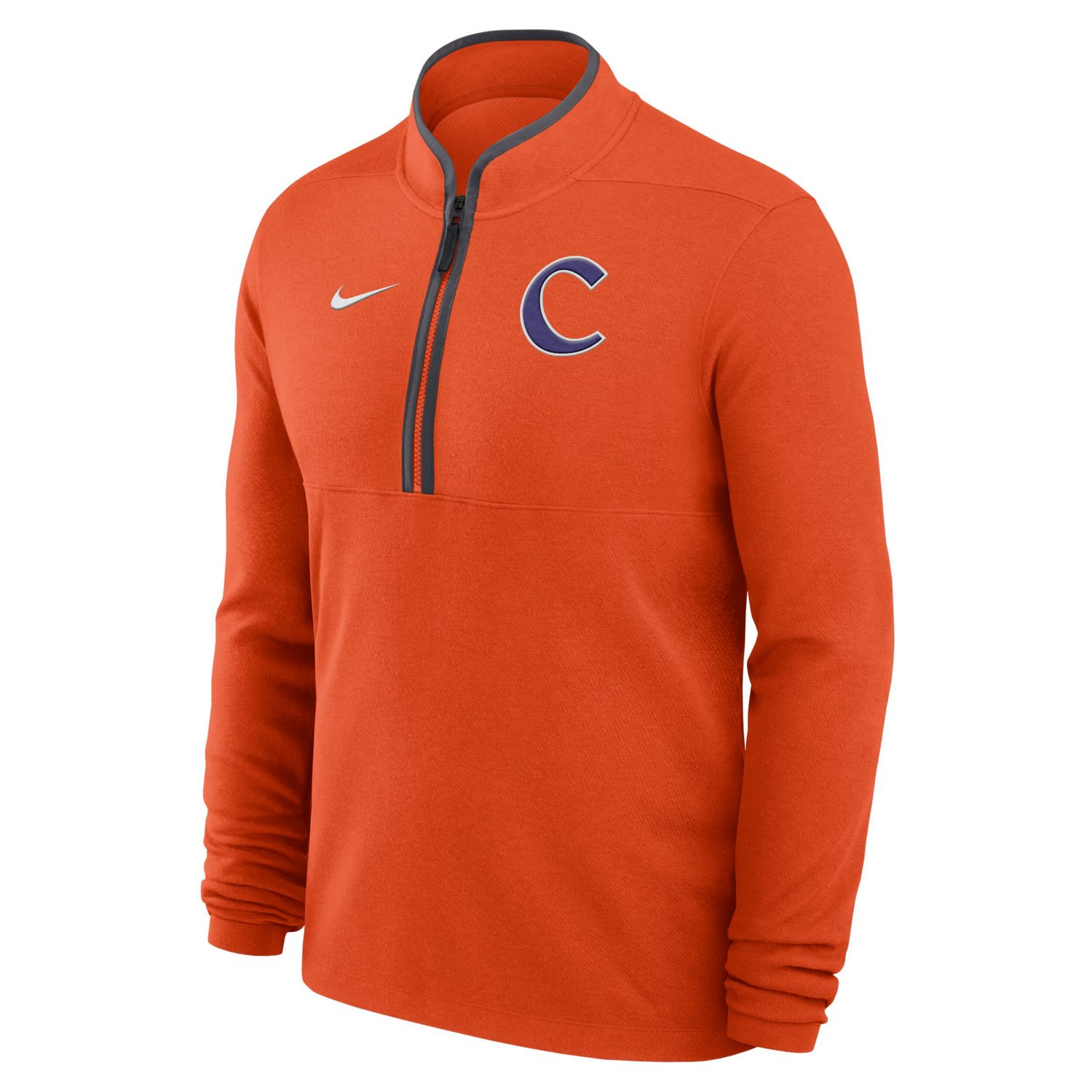 Nike Clemson Tigers Baseball Logo Victory Performance Half-Zip Pullover - view number 2