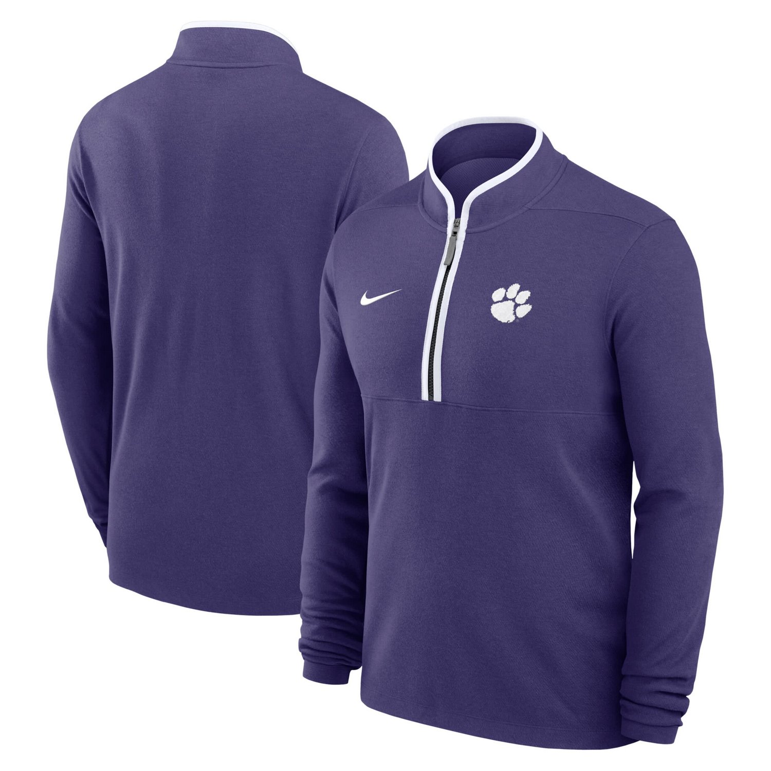 Nike Clemson Tigers Courtside Victory Dri-FIT Half-Zip Pullover