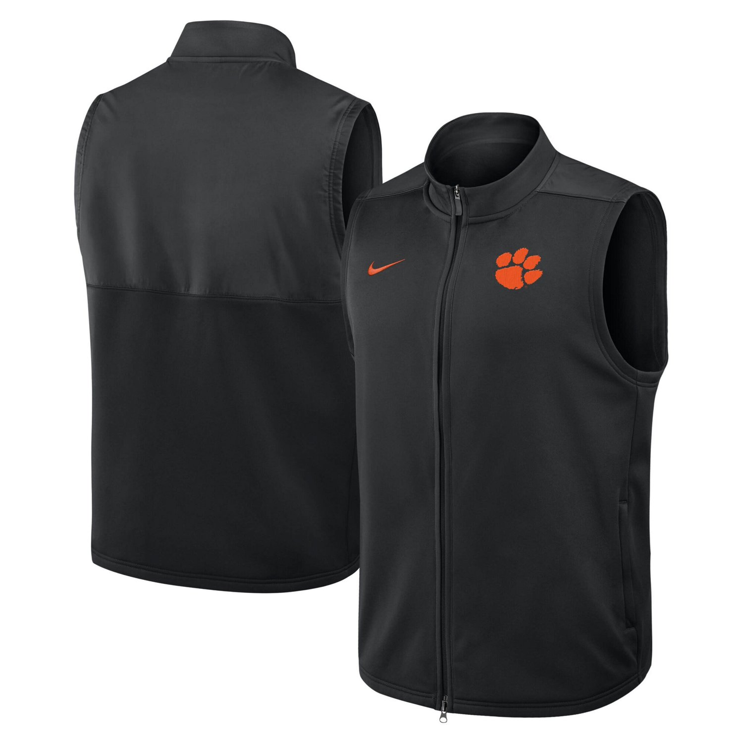 Nike Clemson Tigers Primetime Victory Performance Full-Zip Vest
