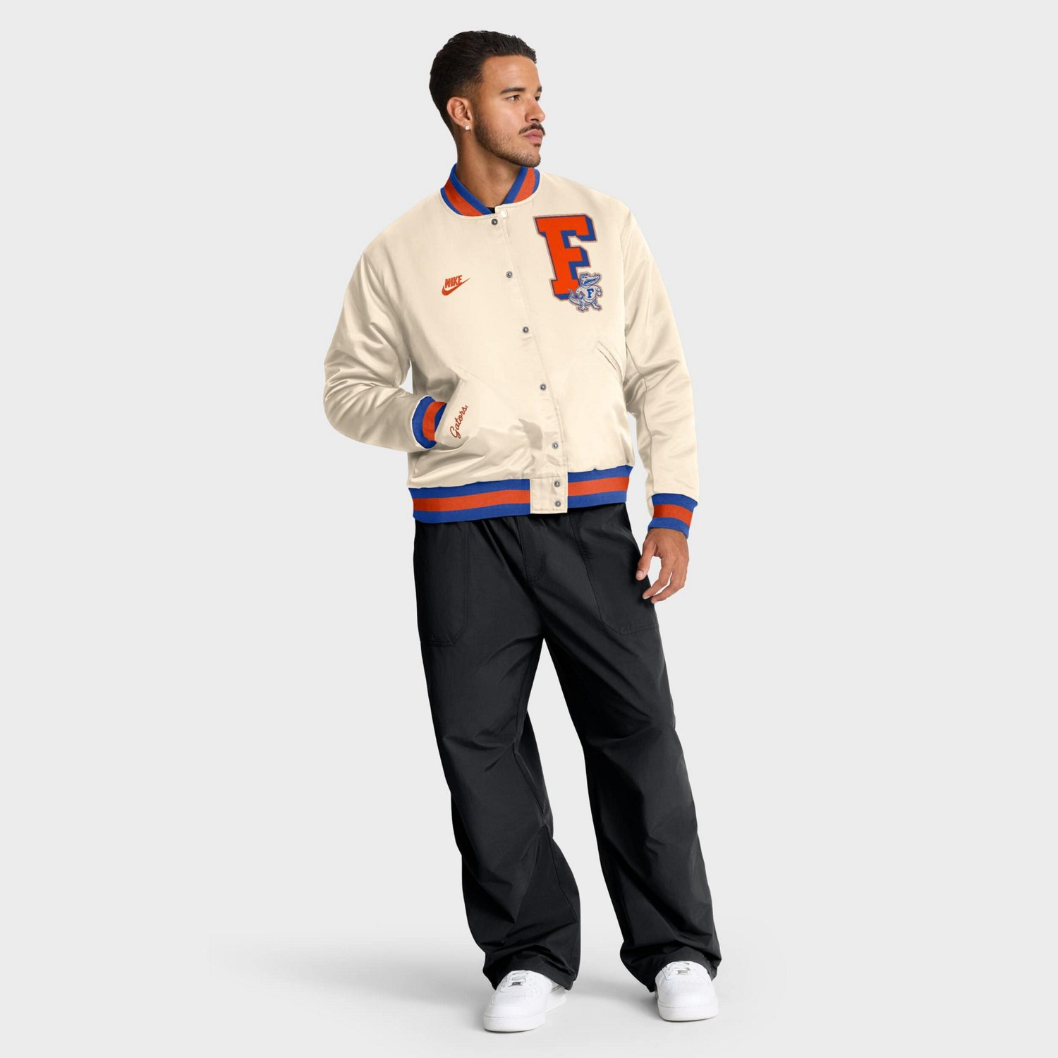 Nike Florida Gators Legacy Full-Snap Bomber Jacket - view number 3