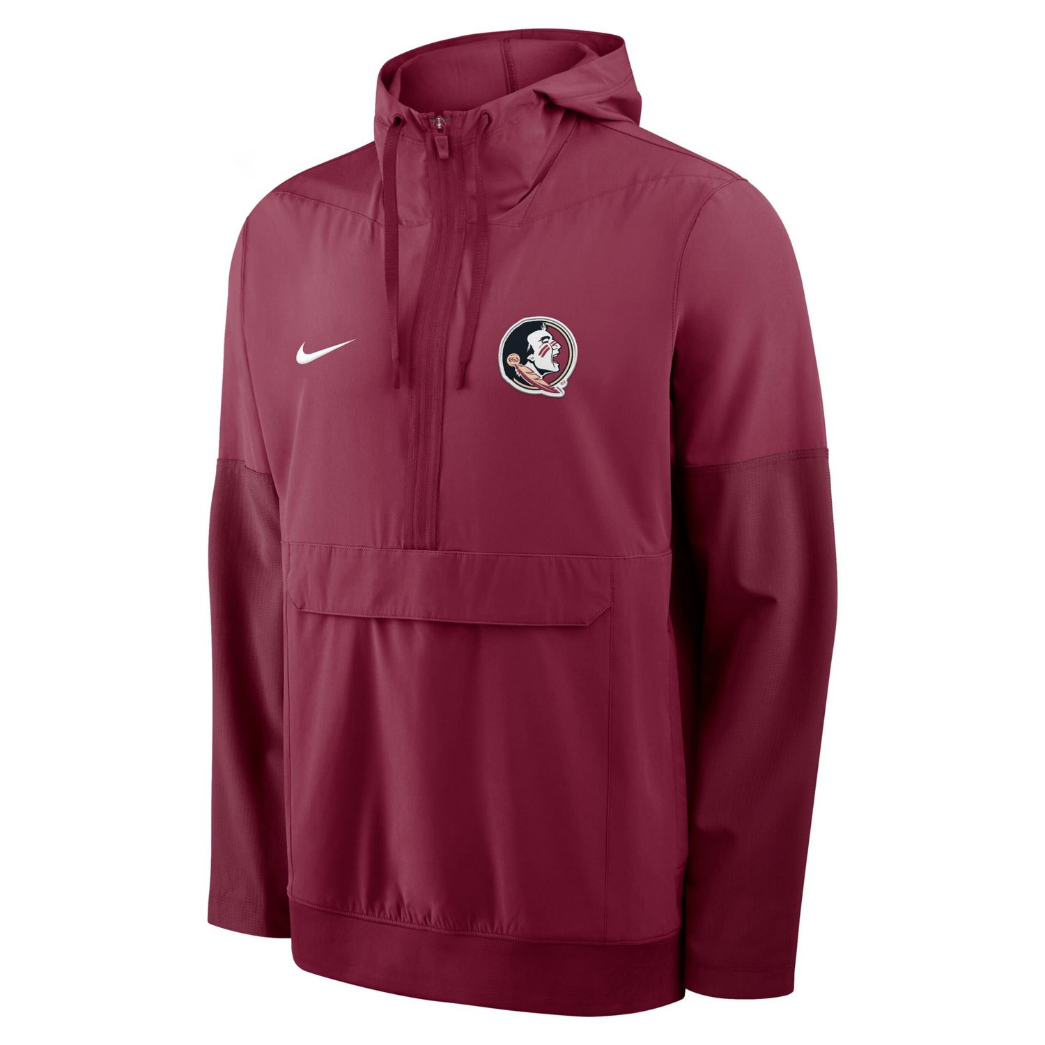 Nike Florida State Seminoles Anorak Half-Zip Hoodie Jacket - view number 4