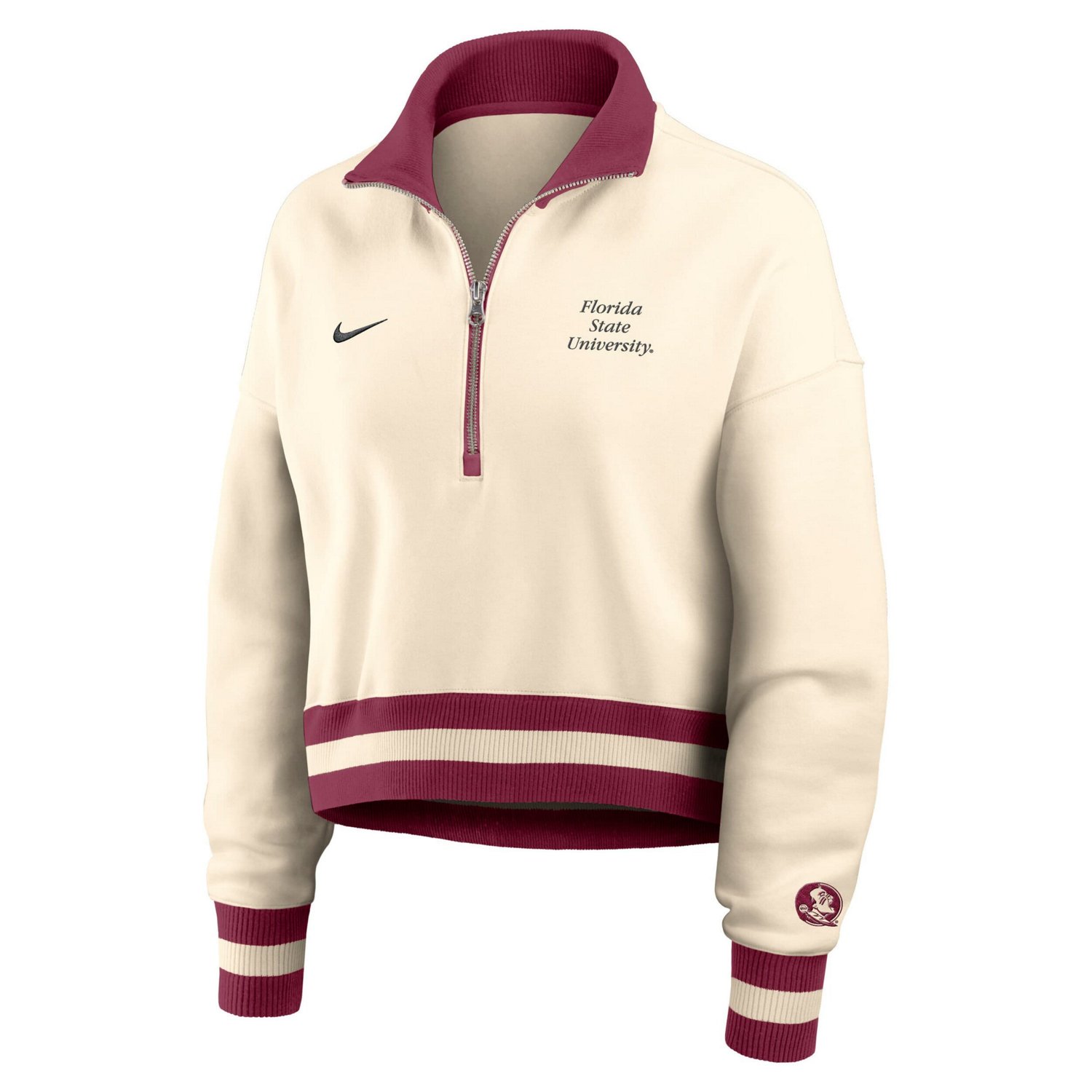 Nike Florida State Seminoles Legacy Half-Zip Sweatshirt - view number 4
