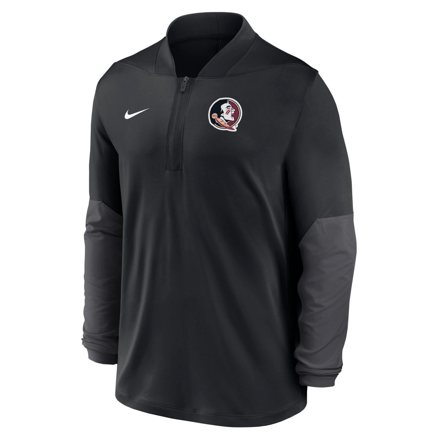 Nike Florida State Seminoles One Goal Performance Half-Zip Pullover - view number 4