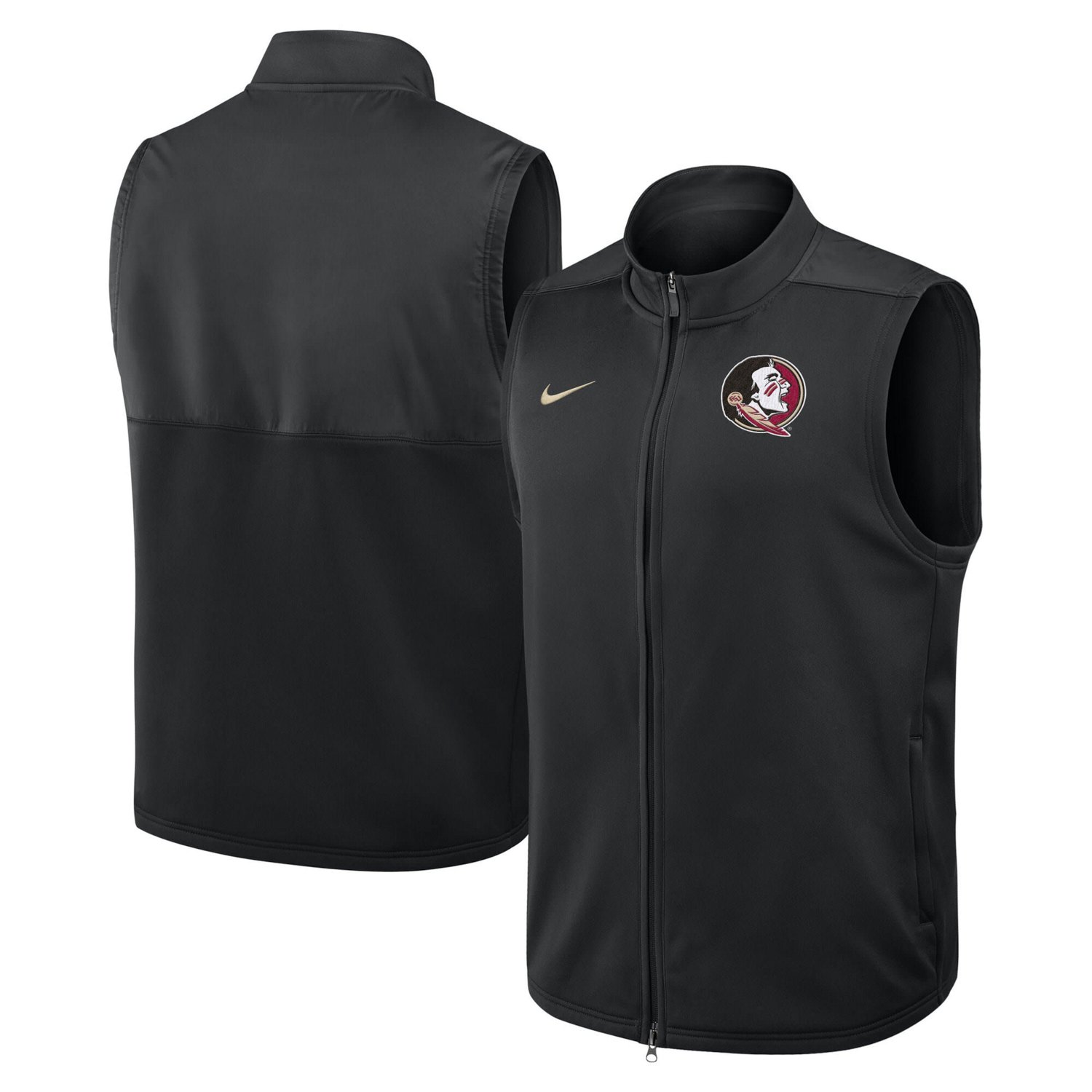 Nike Florida State Seminoles Primetime Victory Performance Full-Zip Vest - view number 4