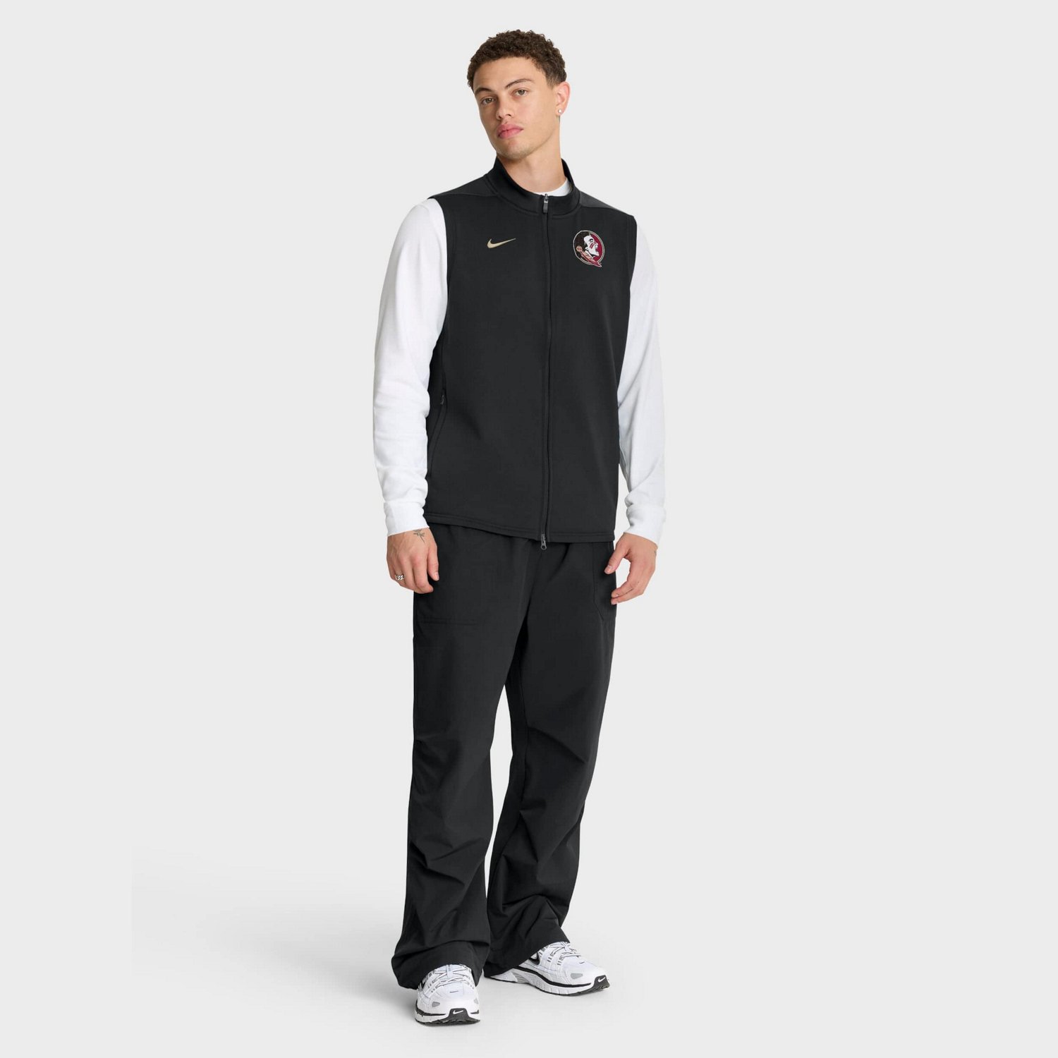 Nike Florida State Seminoles Primetime Victory Performance Full-Zip Vest - view number 3