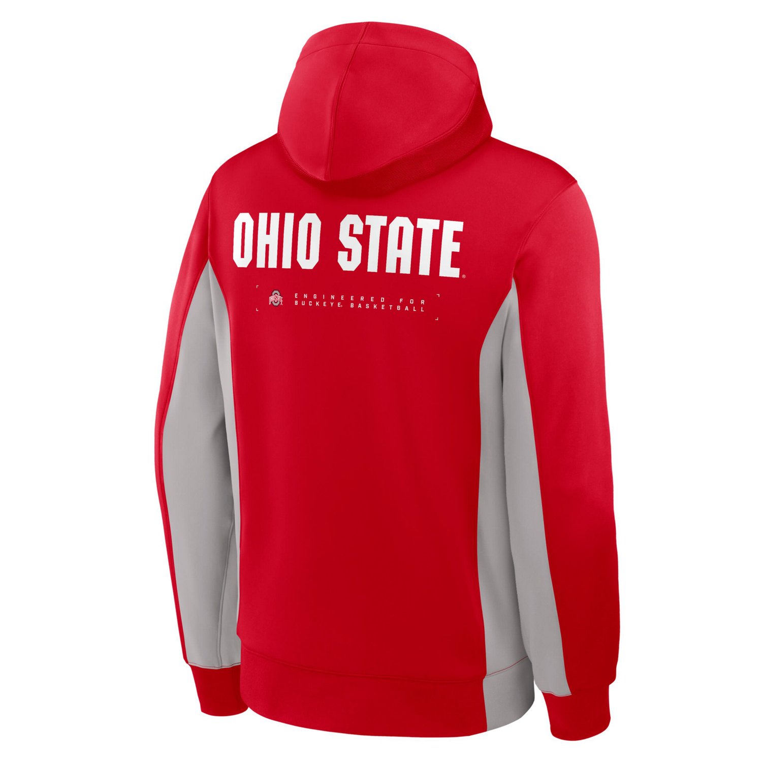 Nike Gray Ohio State Buckeyes Dri-FIT Game Full-Zip Hoodie Jacket - view number 3