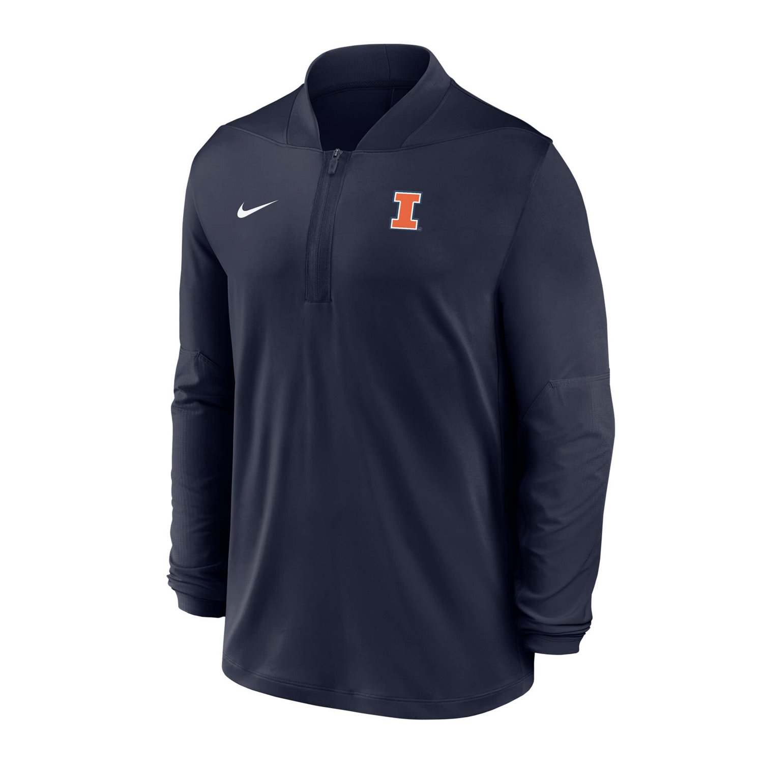 Nike Illinois Fighting Illini Dri-FIT Half-Zip Pullover - view number 2
