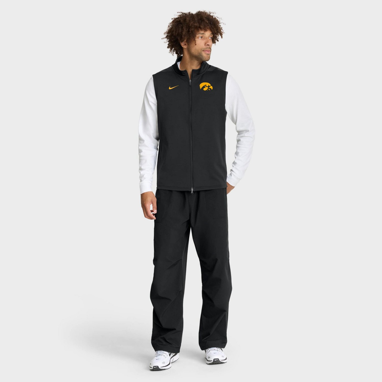 Nike Iowa Hawkeyes Primetime Victory Performance Full-Zip Vest - view number 3