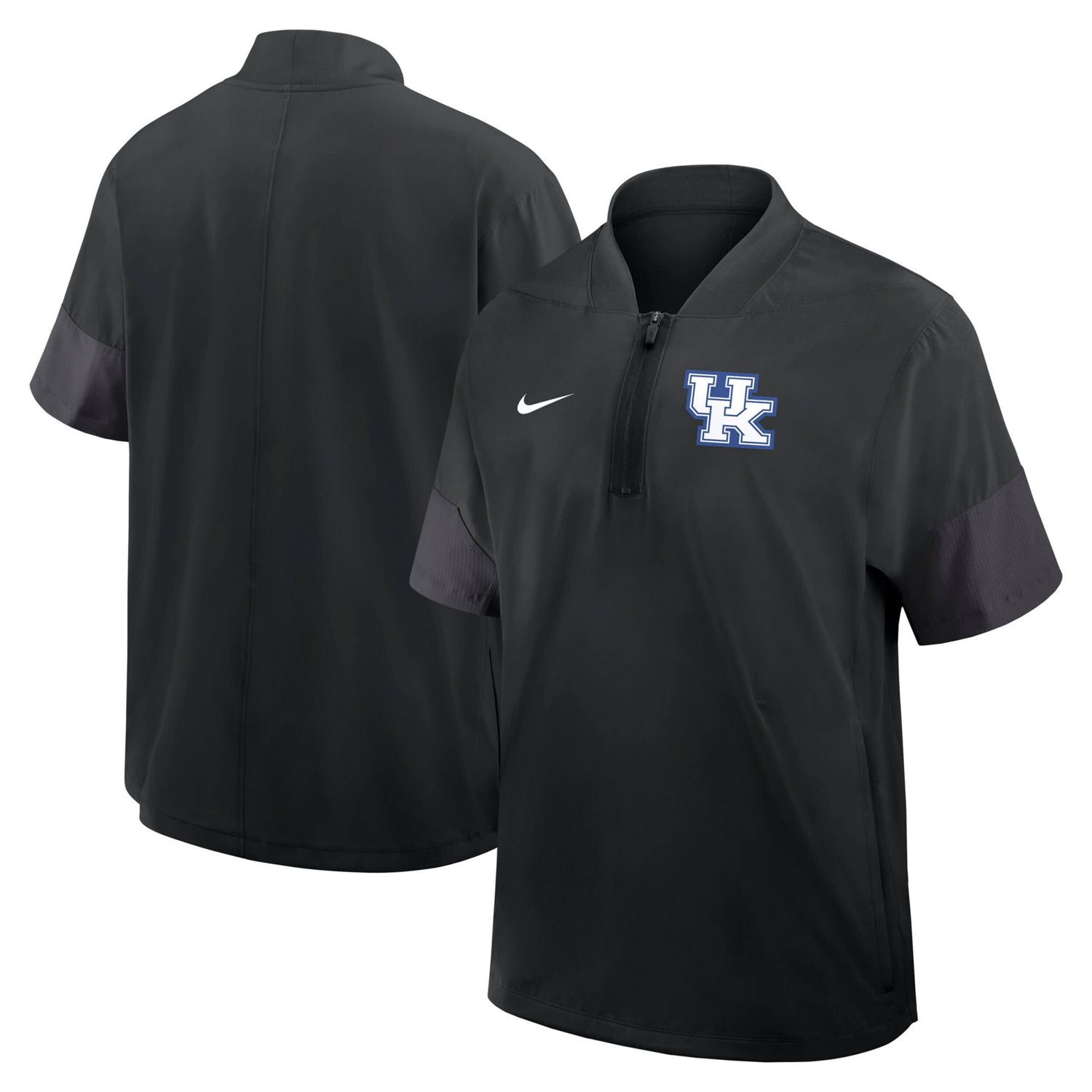 Nike Kentucky Wildcats 2025 Sideline Coaches Lightweight Short Sleeve Jacket