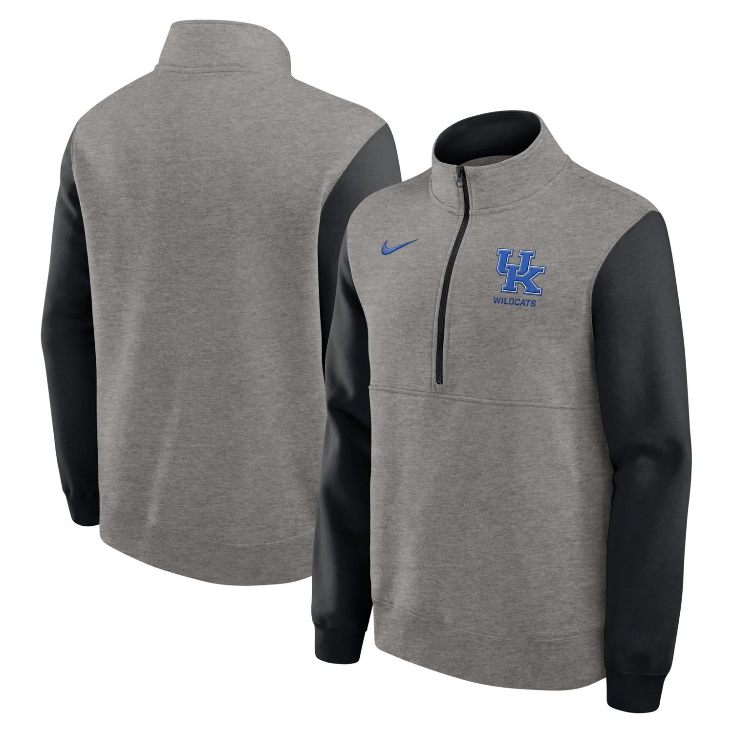 Nike Kentucky Wildcats Club Fleece Half-Zip Pullover