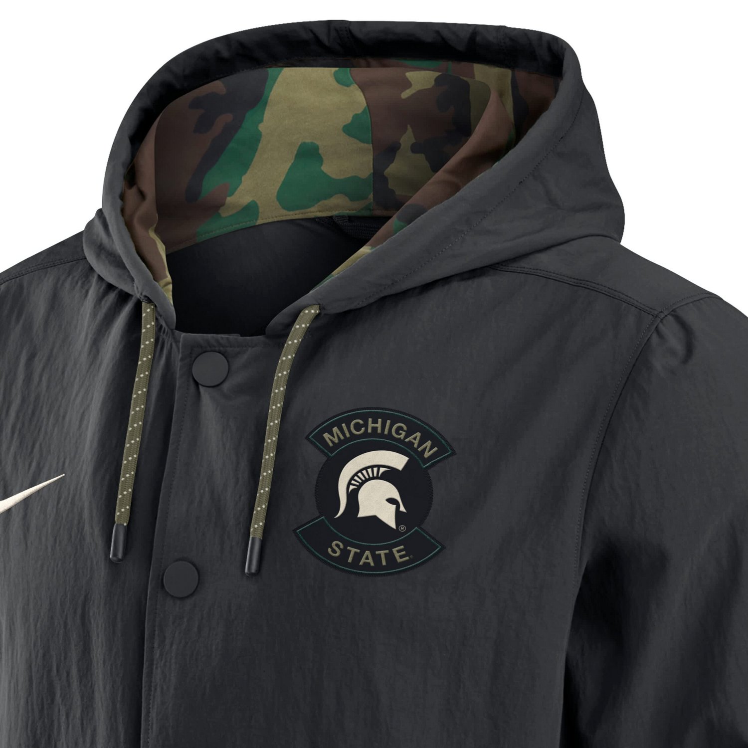 Nike Michigan State Spartans 2025 NCAA Military Appreciation Full-Snap Jacket - view number 4