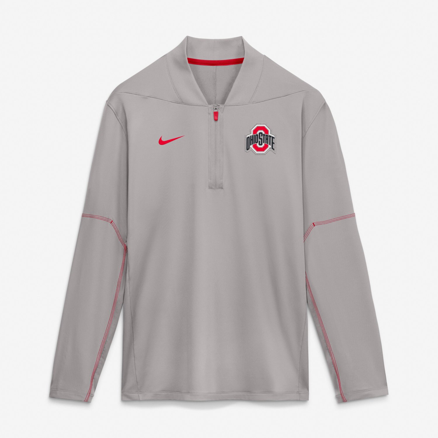 Nike Ohio State Buckeyes 2026 Sideline Midweight Half-Zip Dri-FIT Pullover