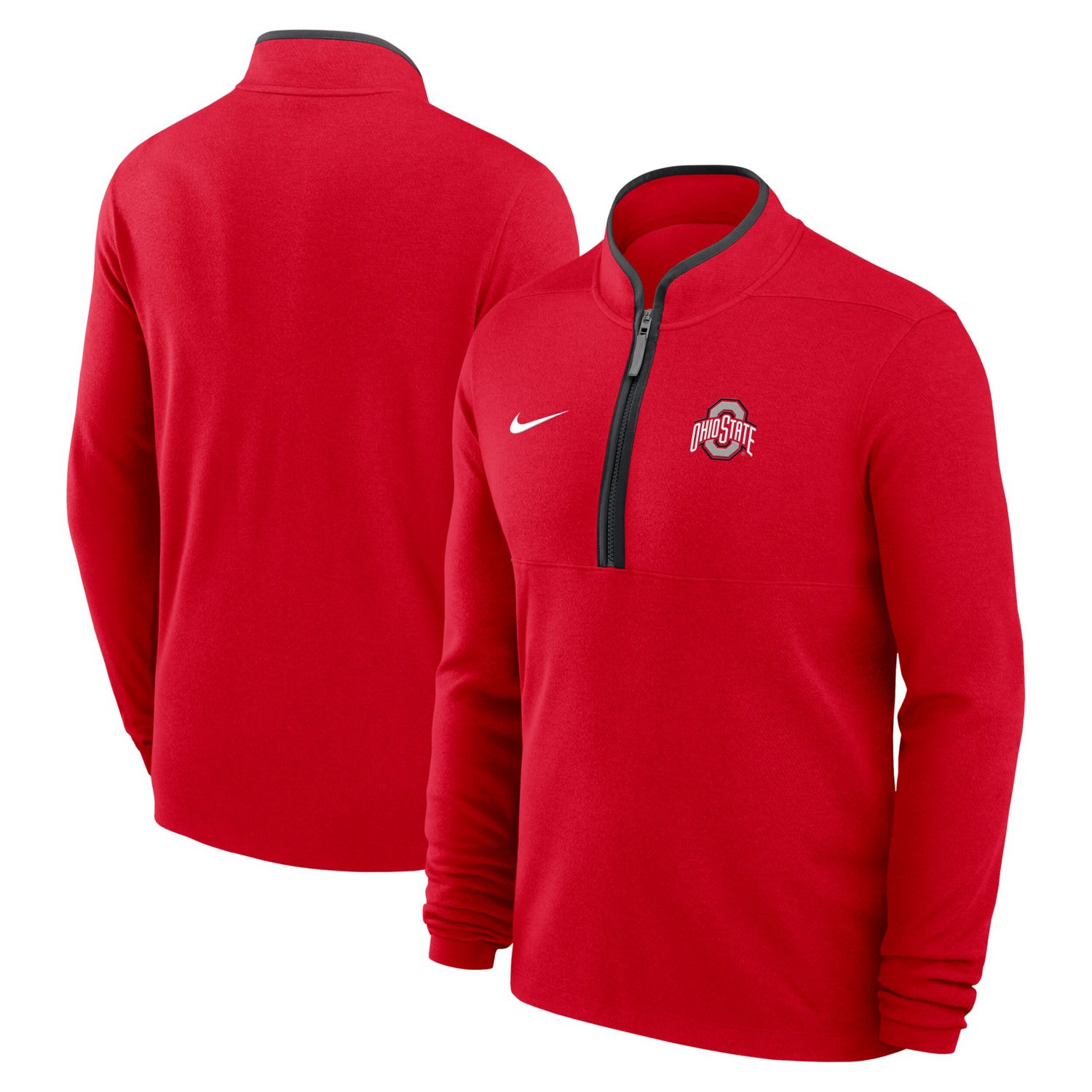 Nike Ohio State Buckeyes Courtside Victory Dri-FIT Half-Zip Pullover