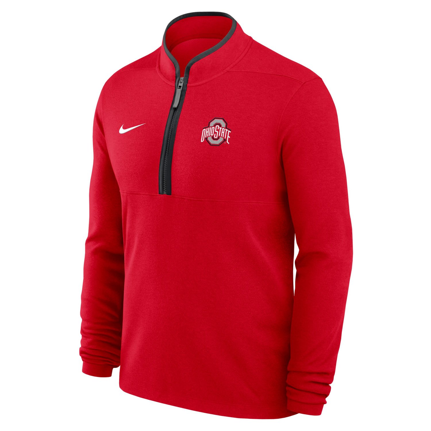 Nike Ohio State Buckeyes Courtside Victory Dri-FIT Half-Zip Pullover - view number 2