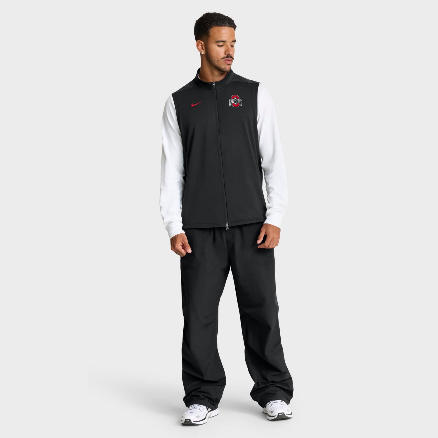 Nike Ohio State Buckeyes Primetime Victory Performance Full-Zip Vest - view number 3