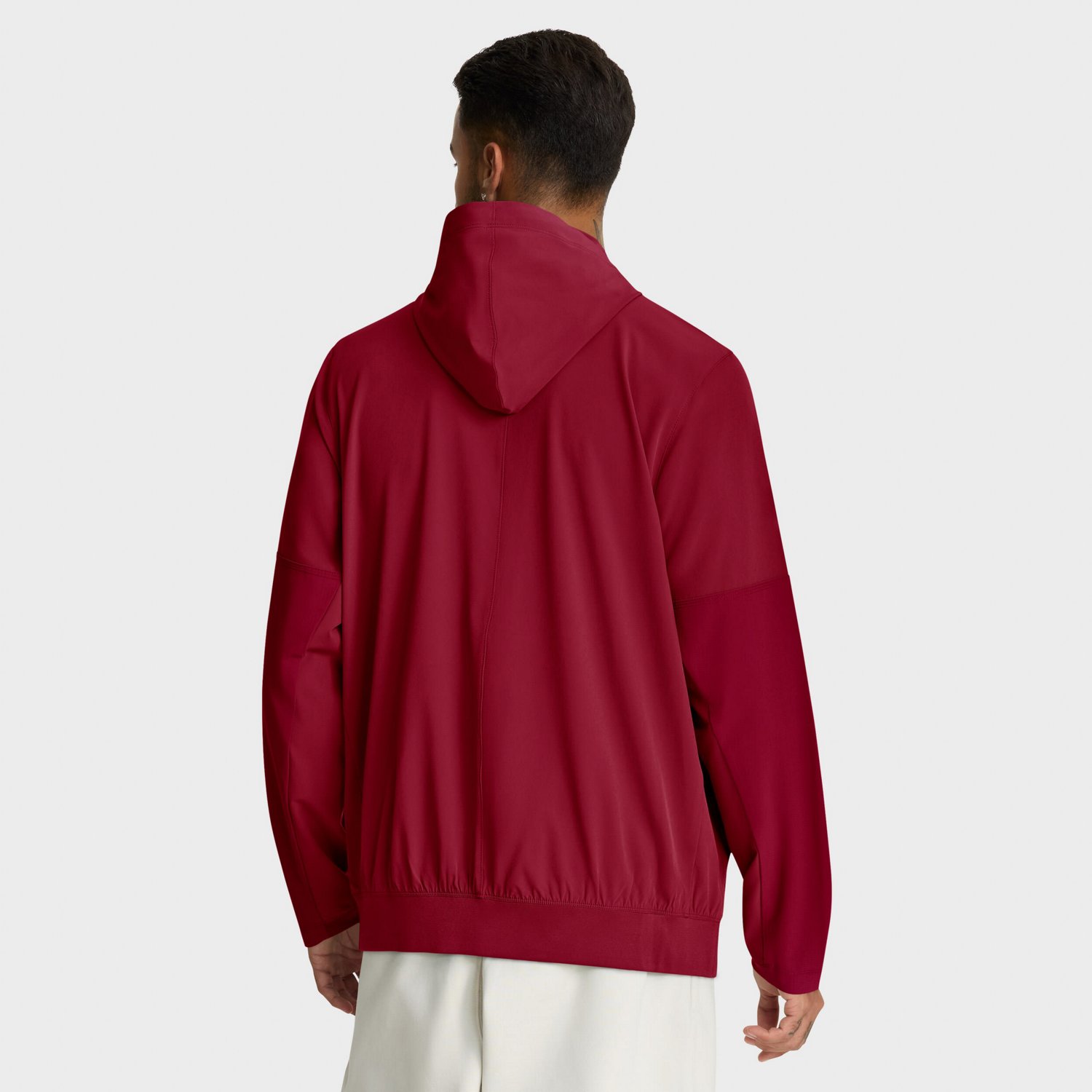 Nike Oklahoma Sooners Anorak Half-Zip Hoodie Jacket - view number 2