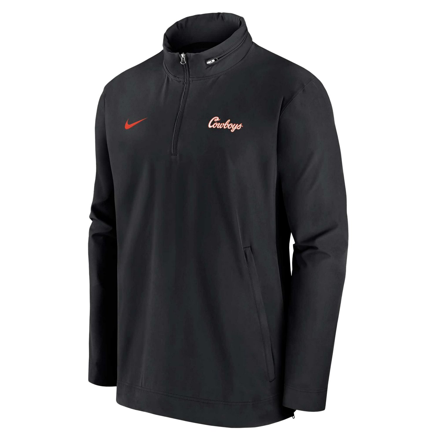Nike Oklahoma State Cowboys 2024 Sideline Coach Quarter-Zip Hoodie Jacket - view number 2