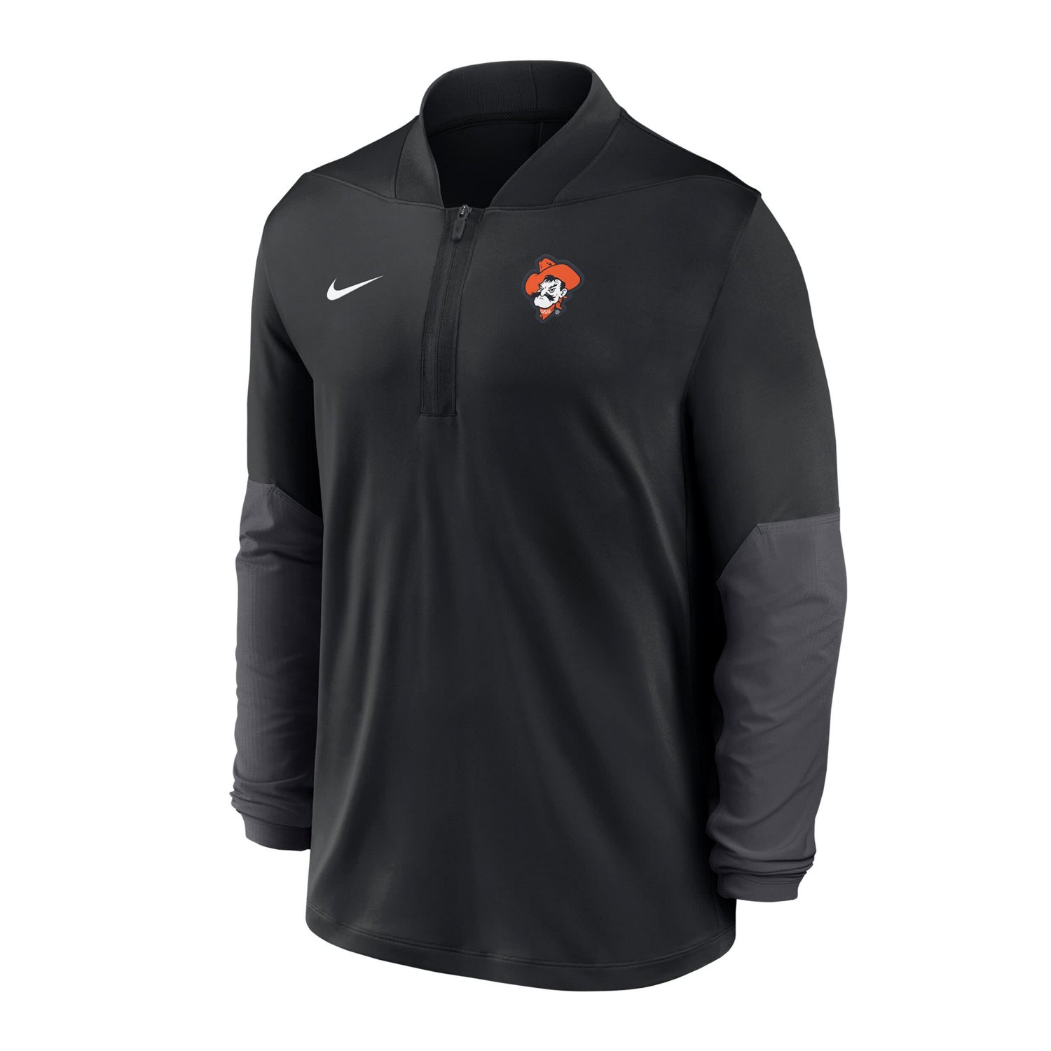 Nike Oklahoma State Cowboys Dri-FIT Half-Zip Pullover - view number 2