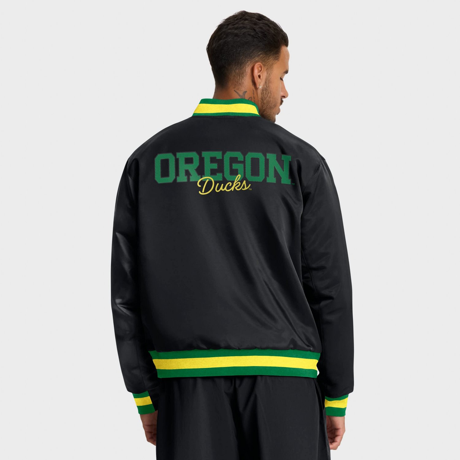 Nike Oregon Ducks Legacy Full-Snap Bomber Jacket - view number 2