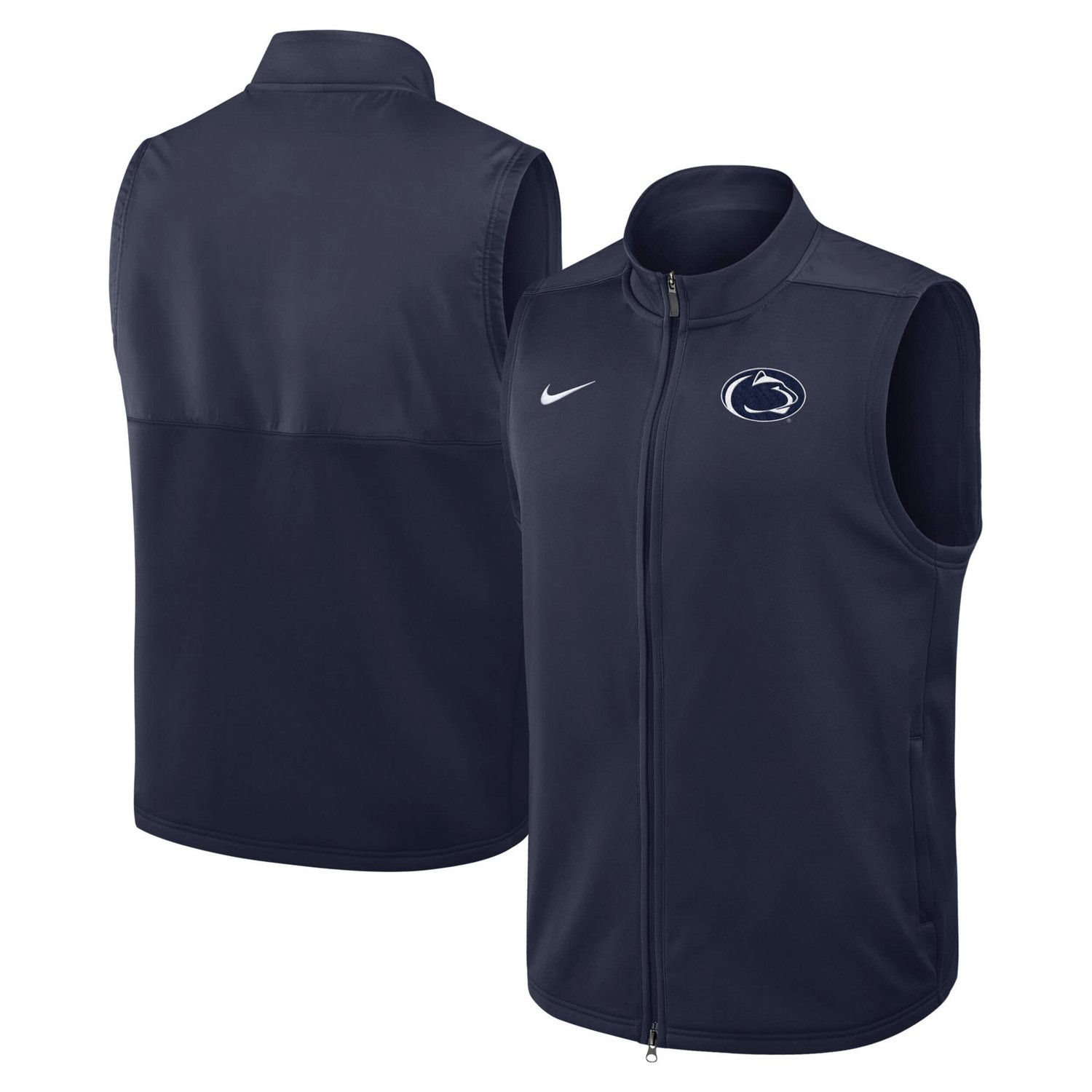 Nike Penn State Nittany Lions Primetime Victory Performance Full-Zip Vest