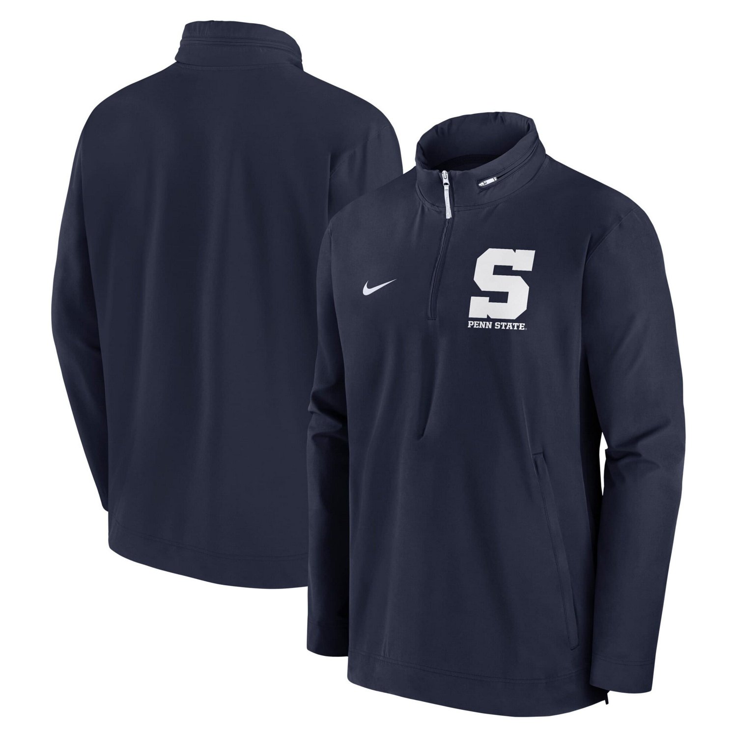 Nike Penn State Nittany Lions Sideline Coaches Quarter-Zip Jacket                                                                - view number 1