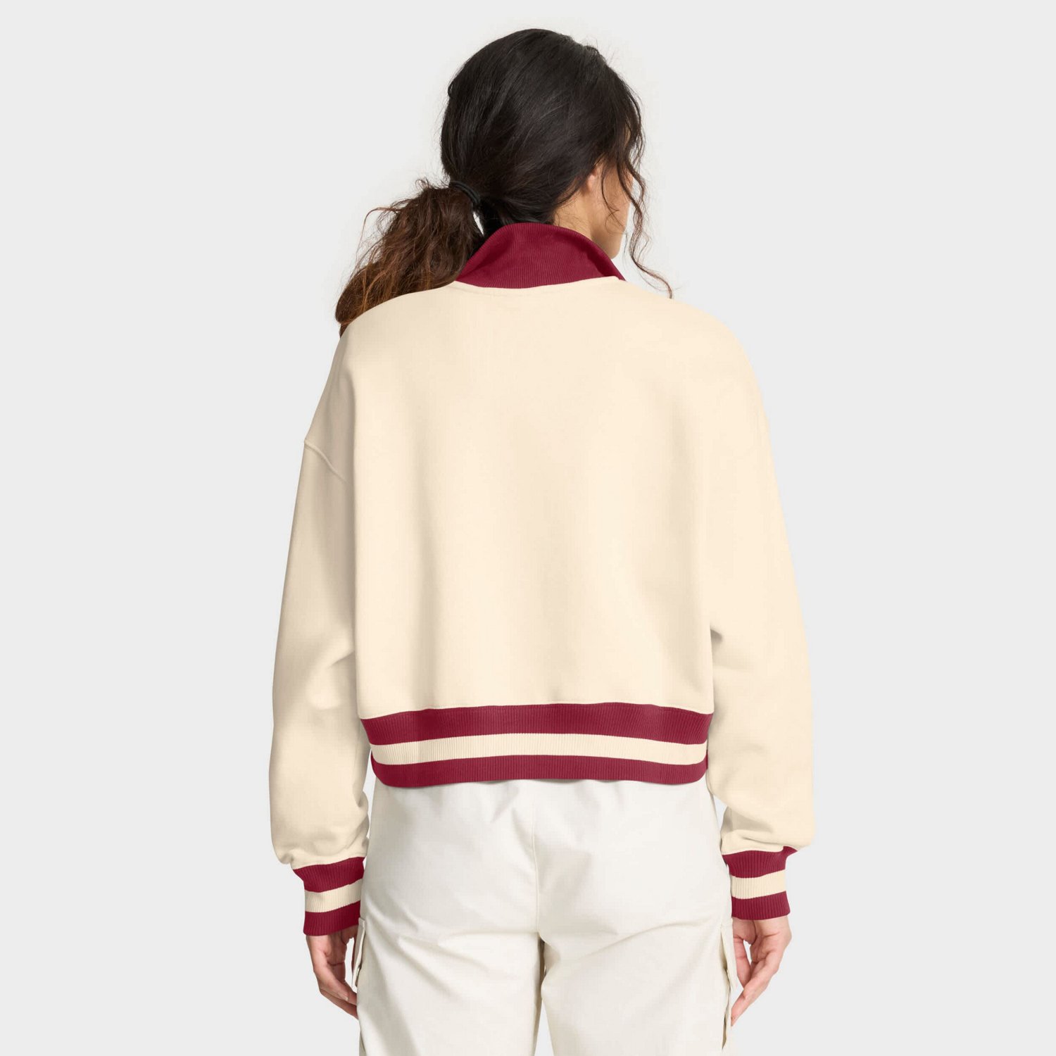 Nike Stanford Cardinal Legacy Half-Zip Sweatshirt - view number 2