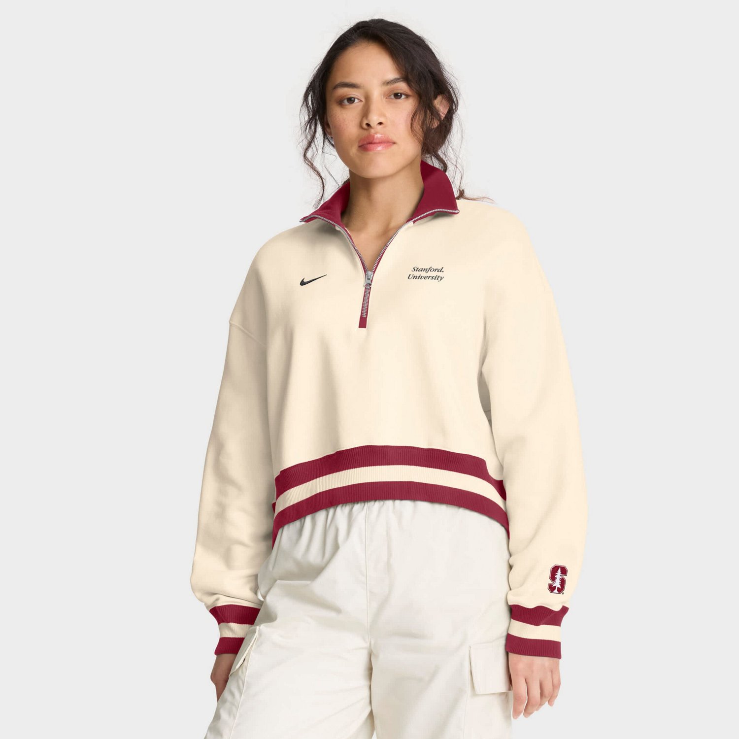 Nike Stanford Cardinal Legacy Half-Zip Sweatshirt