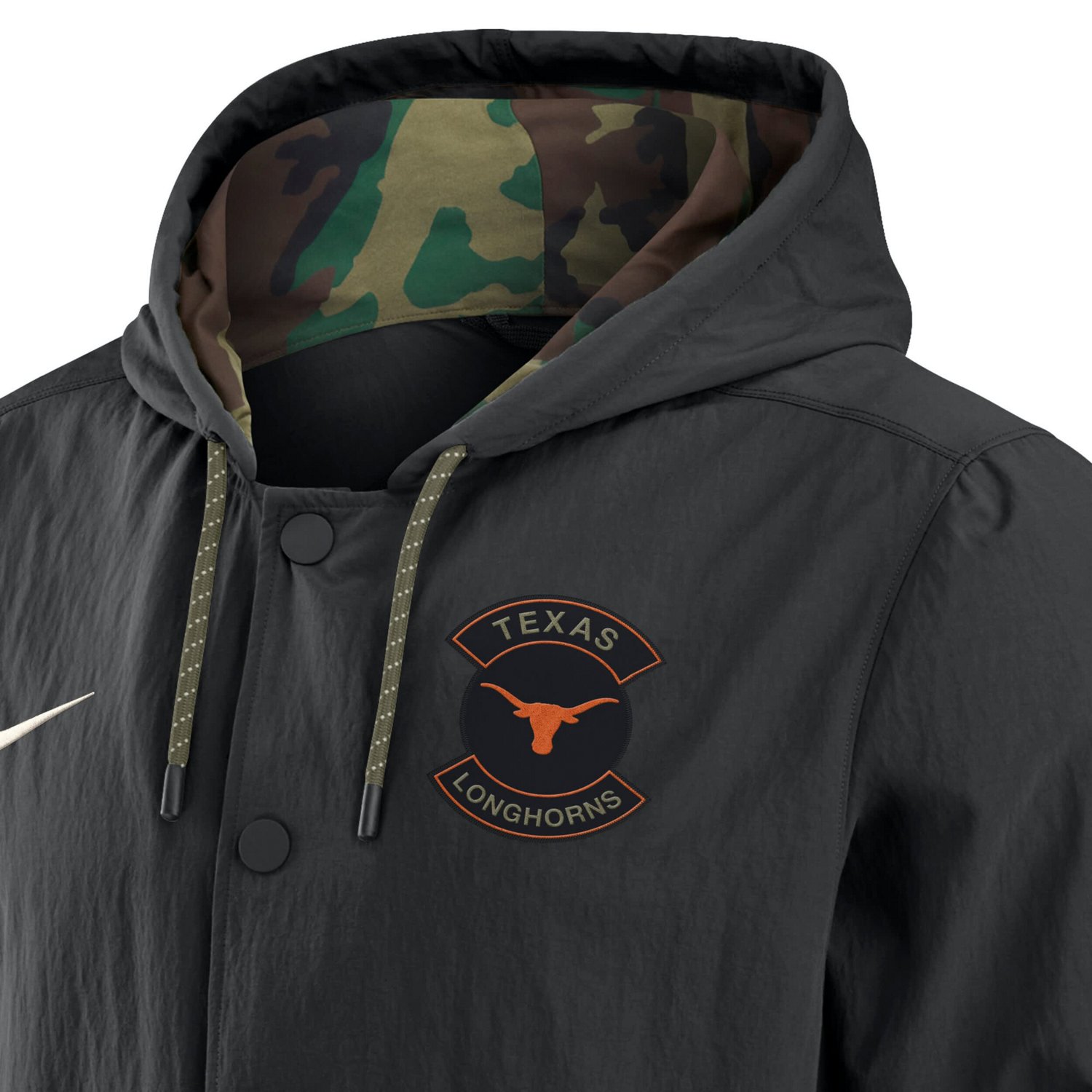 Nike Texas Longhorns 2025 NCAA Military Appreciation Full-Snap Jacket - view number 4