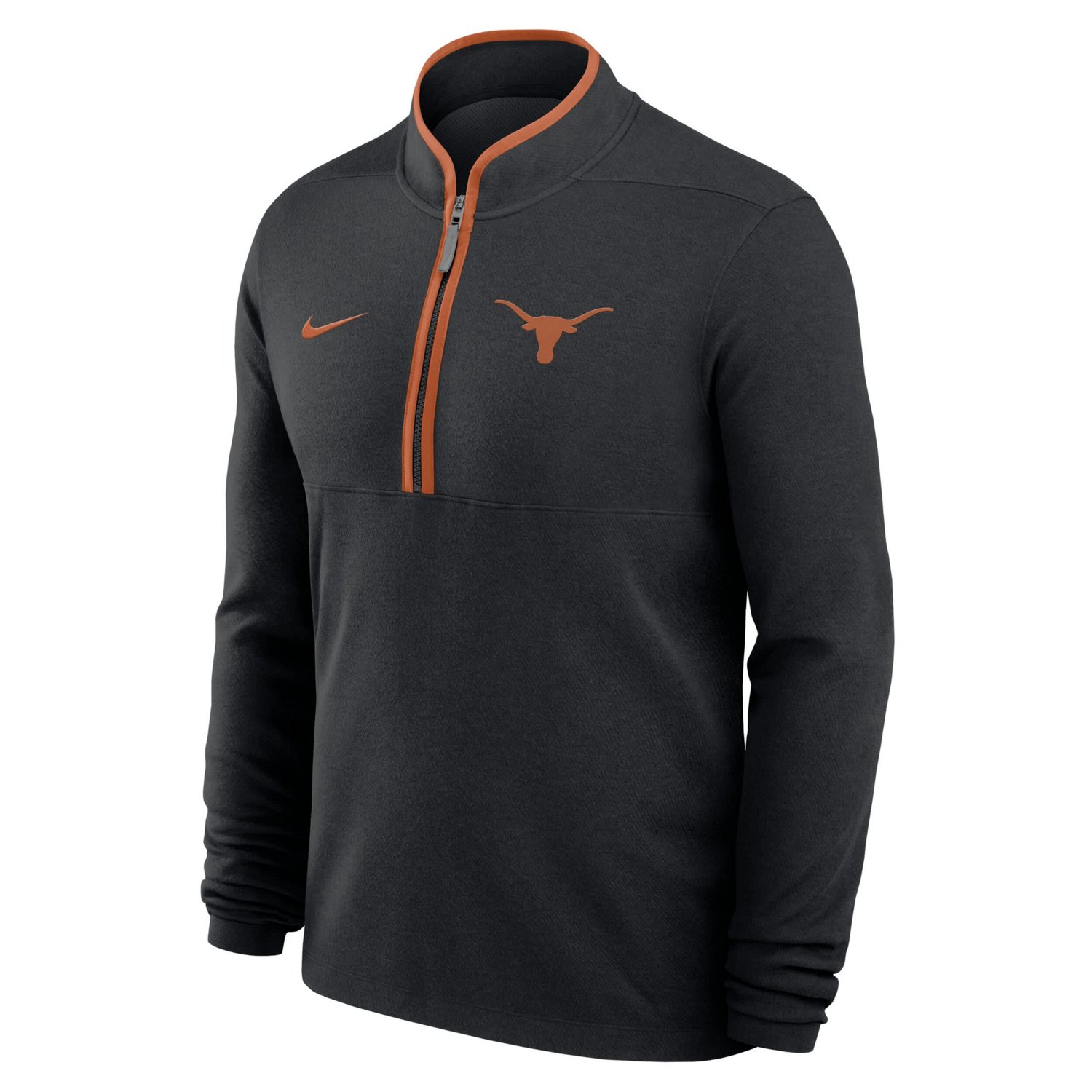 Nike Texas Longhorns Courtside Victory Dri-FIT Half-Zip Pullover - view number 2