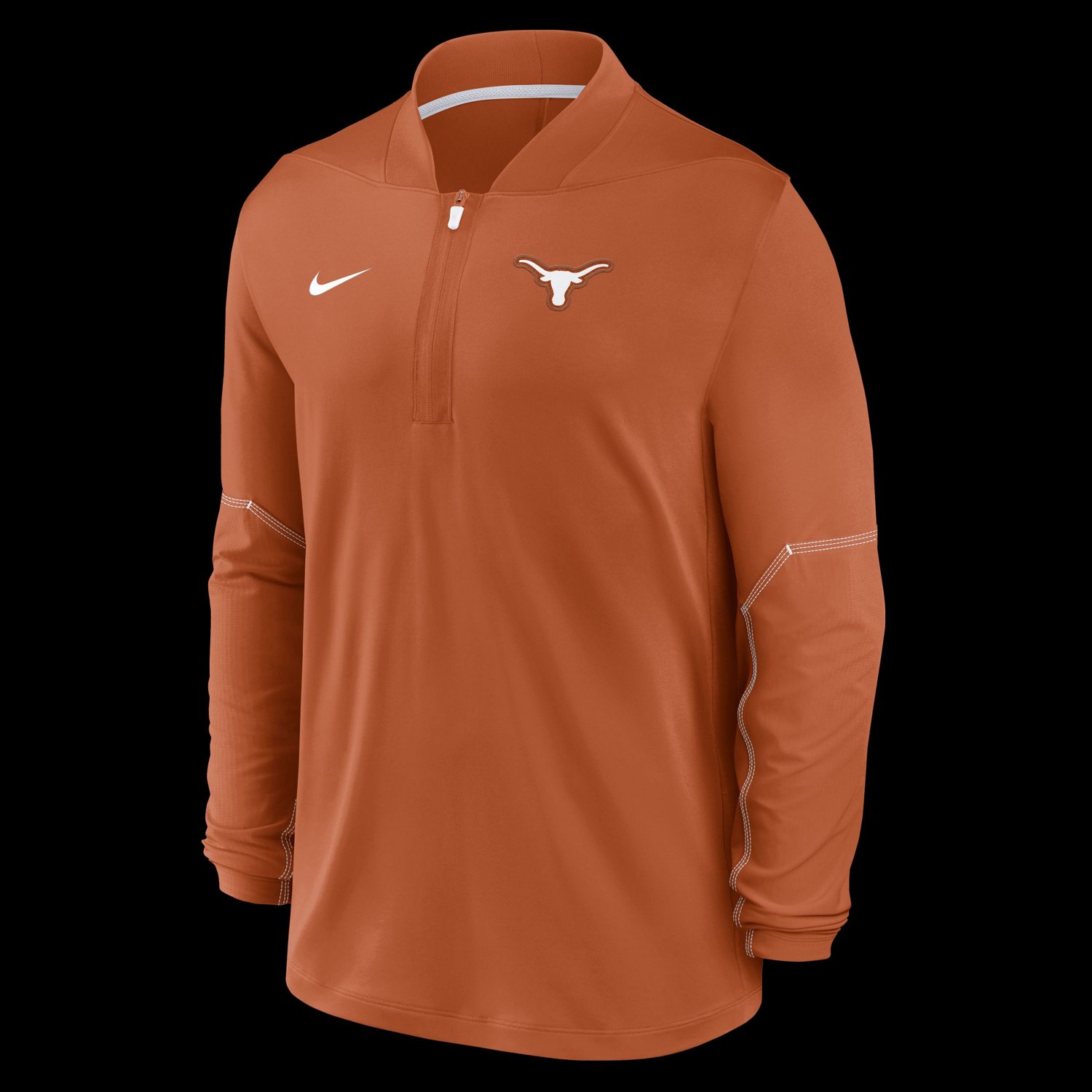 Nike Texas Longhorns 2026 Sideline Midweight Half-Zip Dri-FIT Pullover
