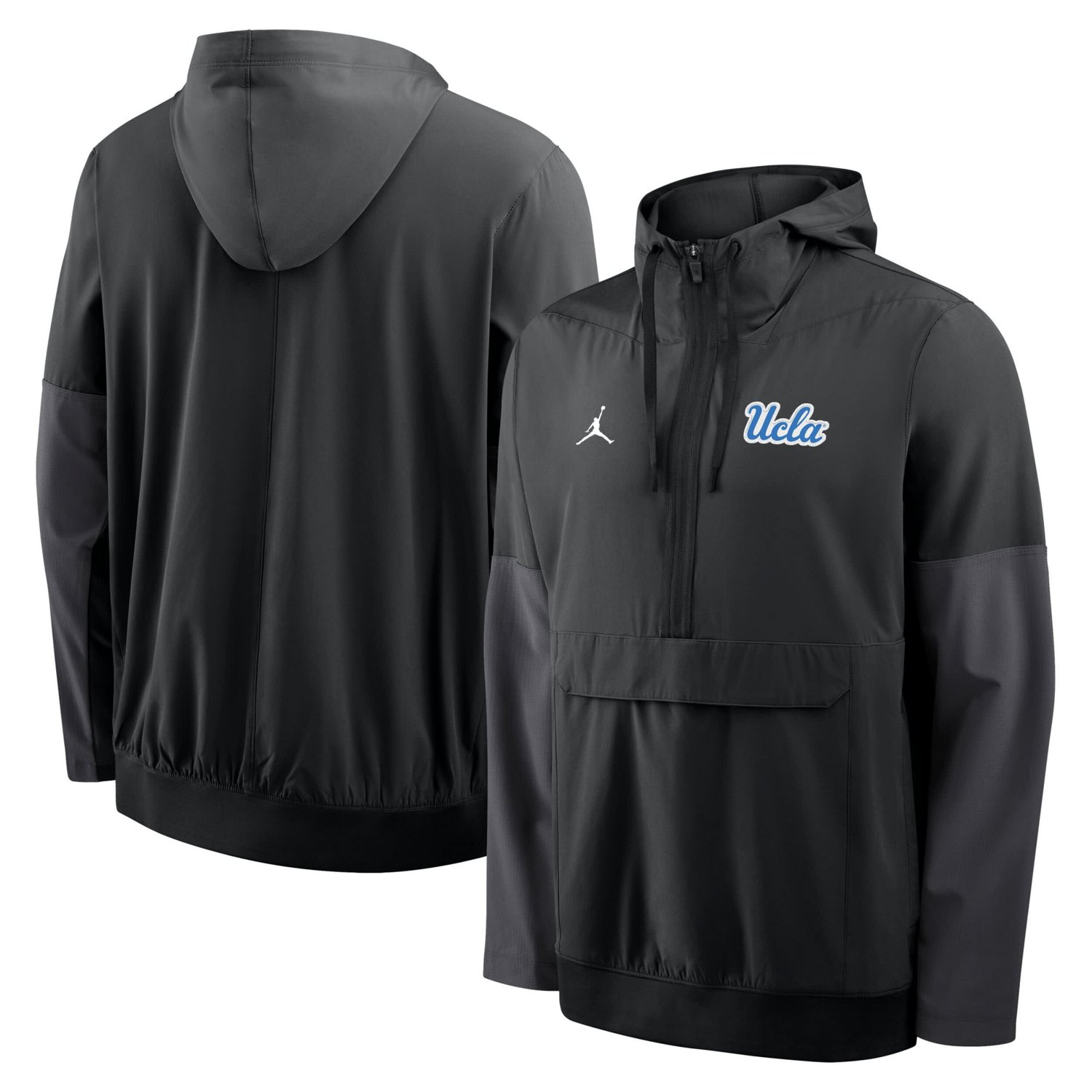 Nike UCLA Bruins Anorak Half-Zip Hoodie Jacket - view number 3