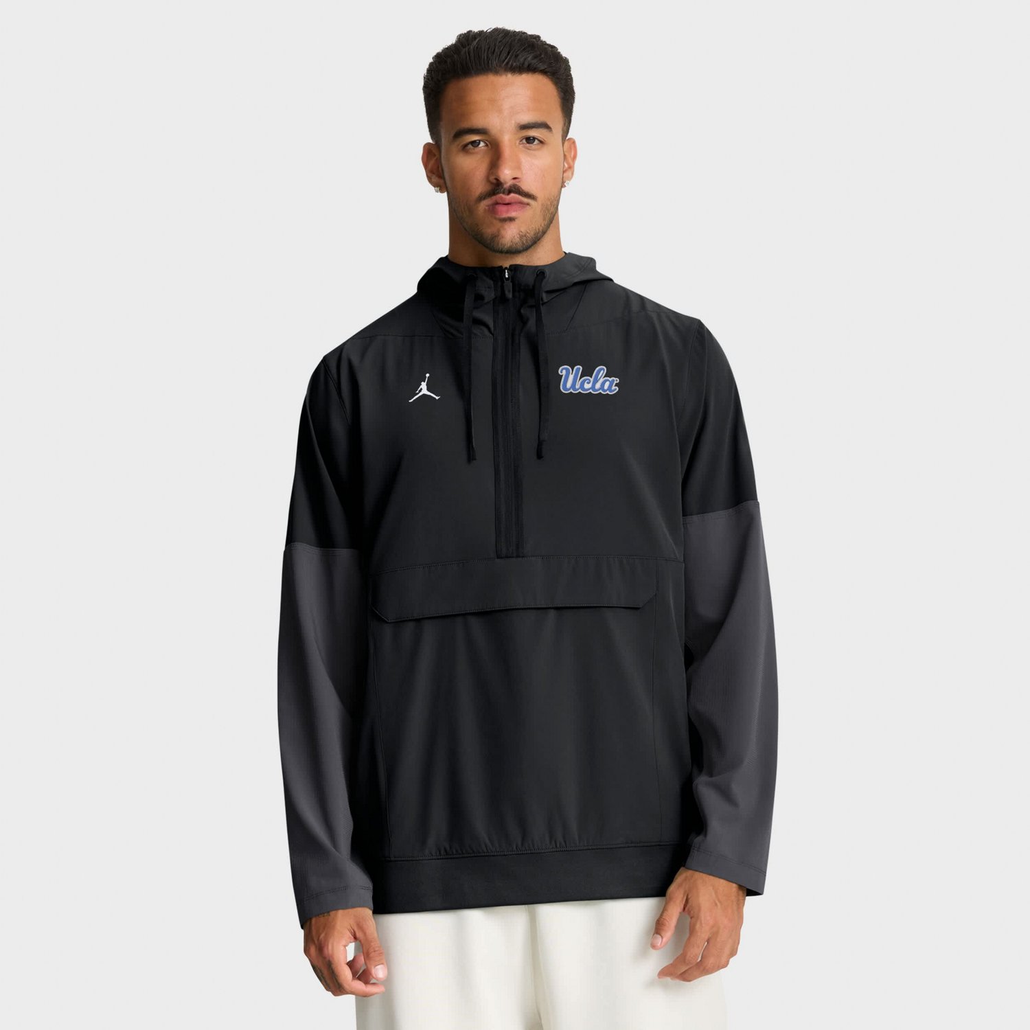 Nike UCLA Bruins Anorak Half-Zip Hoodie Jacket - view number 1