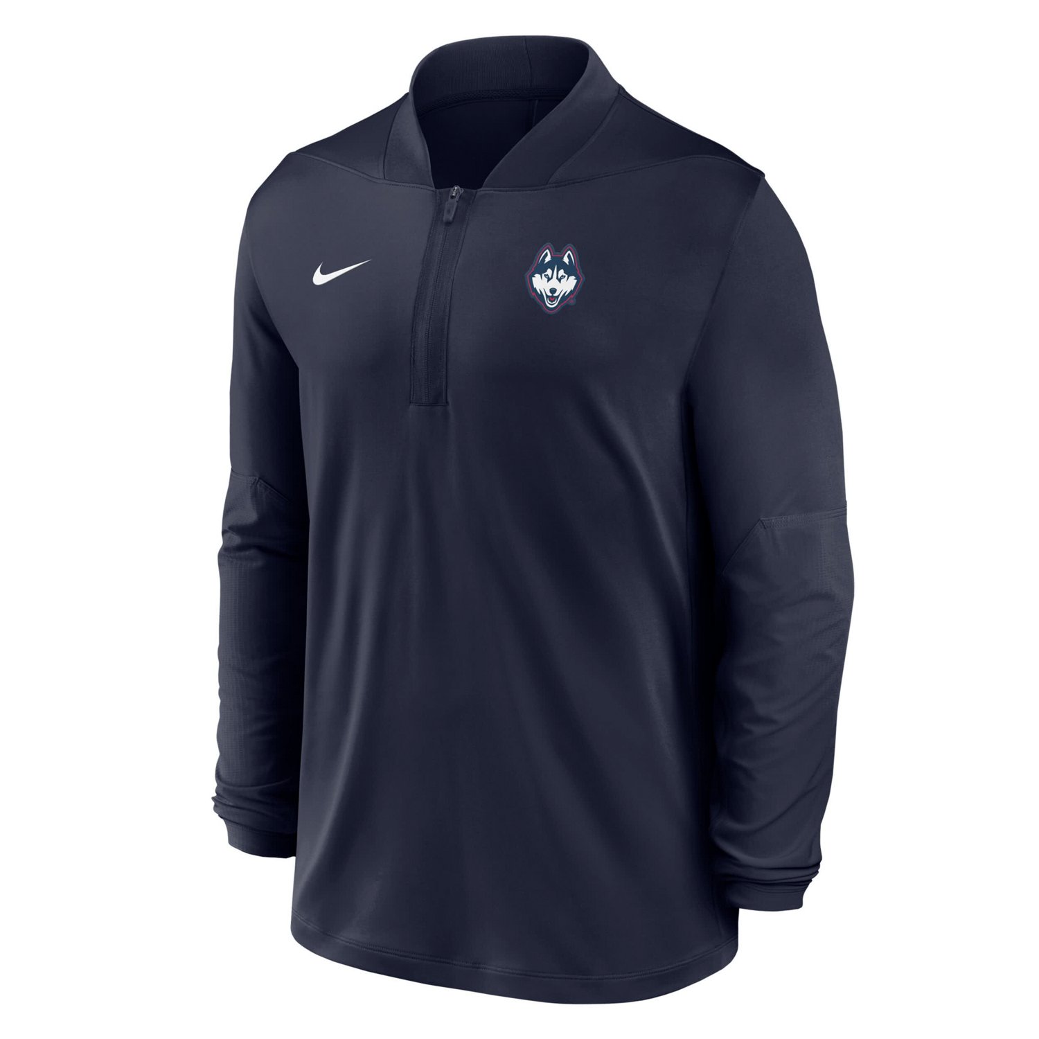 Nike UConn Huskies Dri-FIT Half-Zip Pullover - view number 2