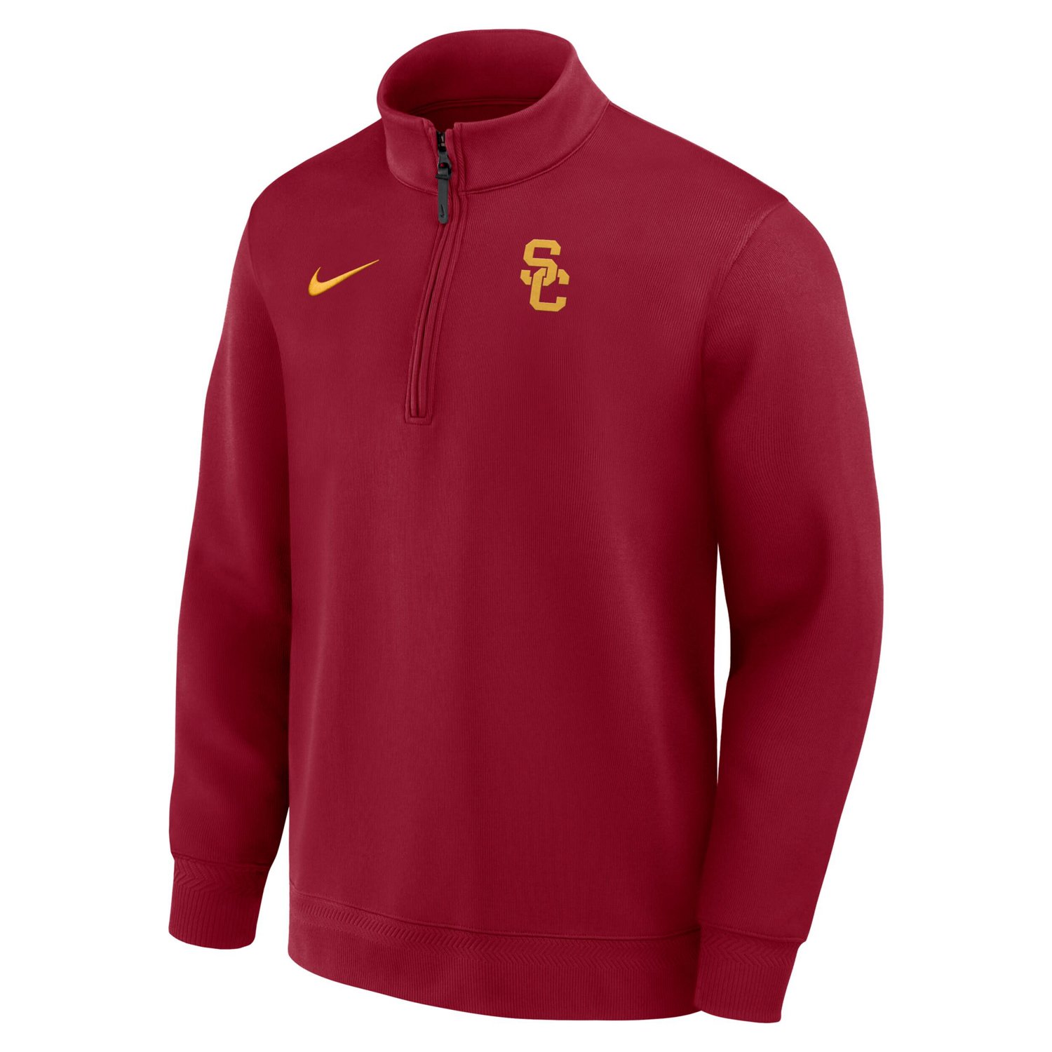 Nike USC Trojans 2025 Coaches Premium Dri-FIT Half-Zip Pullover - view number 4