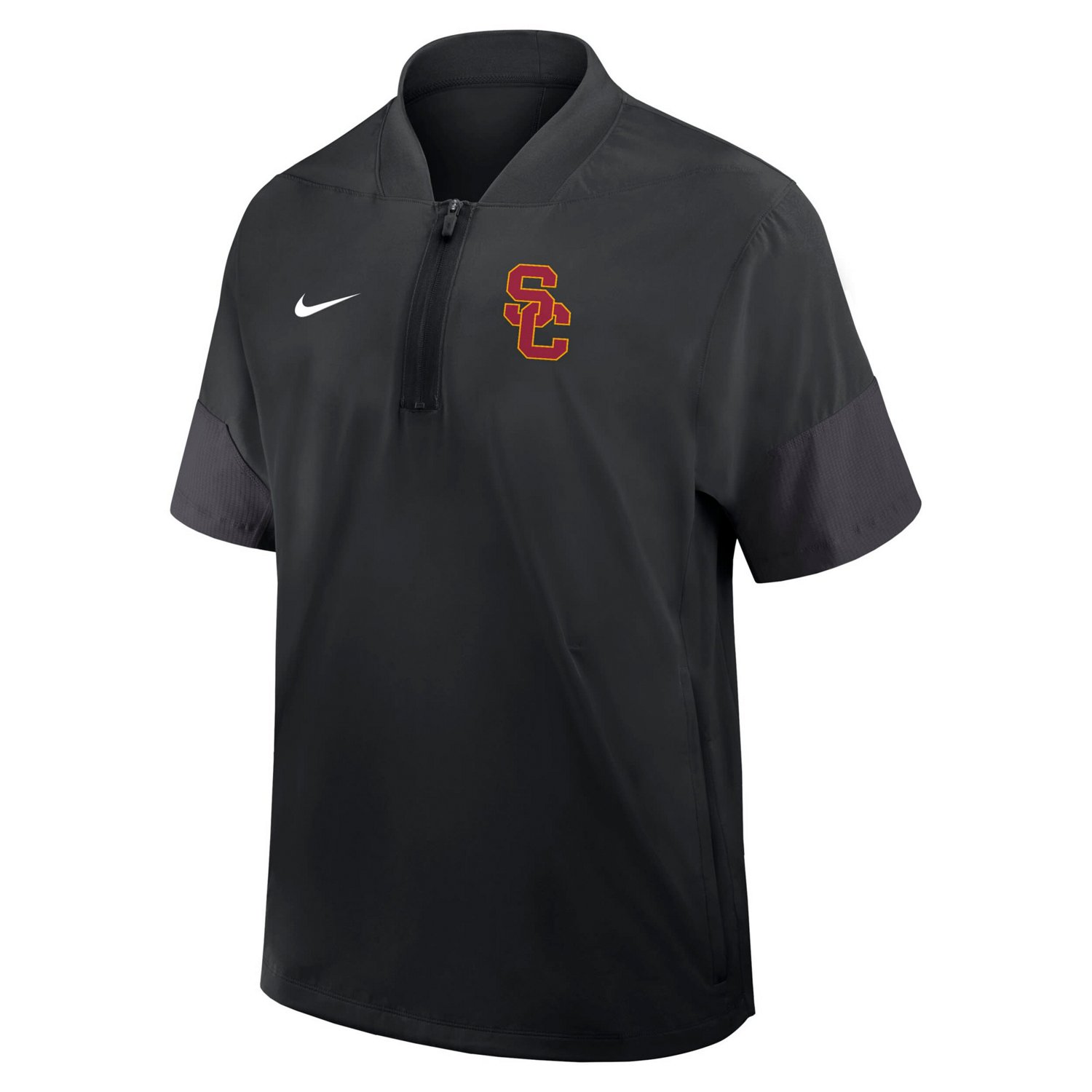 Nike USC Trojans 2025 Sideline Coaches Lightweight Short Sleeve Jacket - view number 2