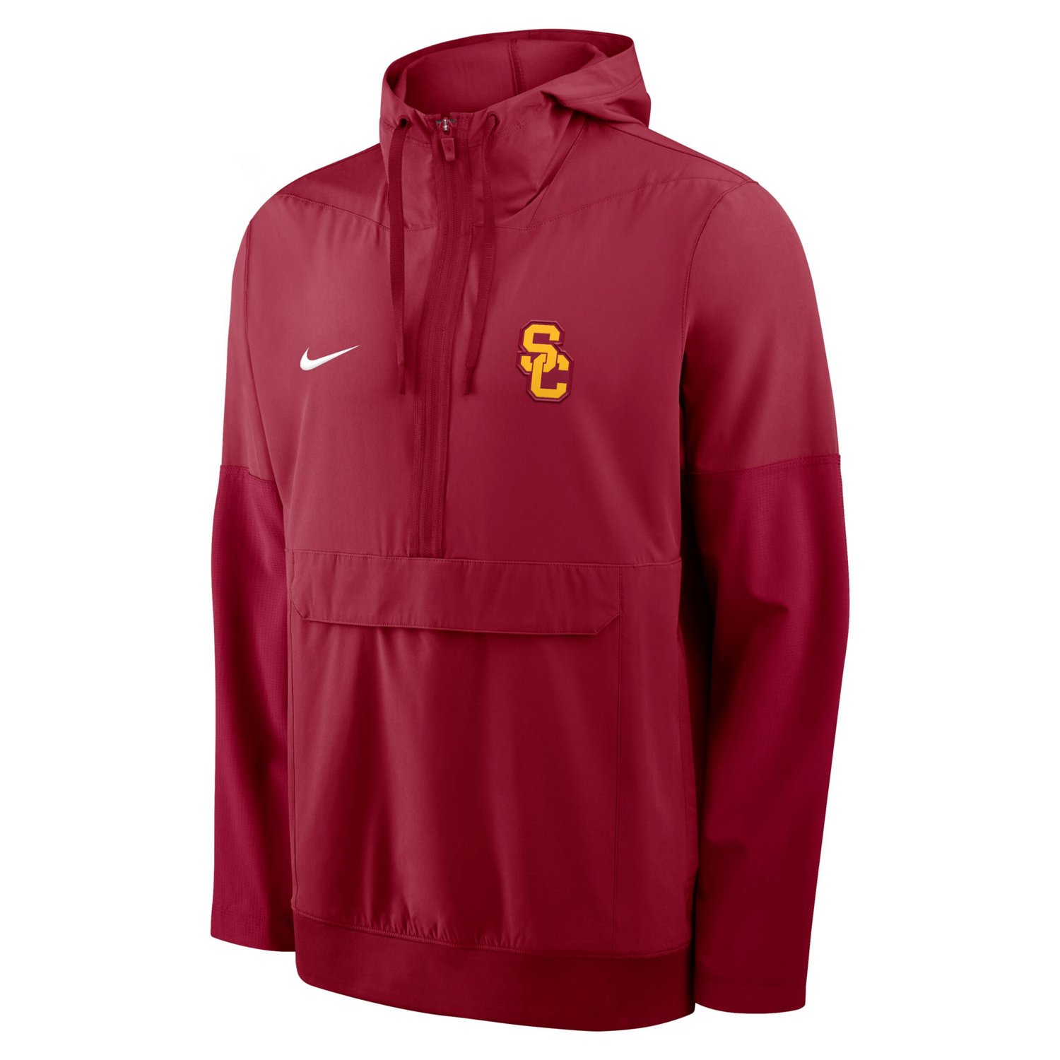 Nike USC Trojans Anorak Half-Zip Hoodie Jacket - view number 4