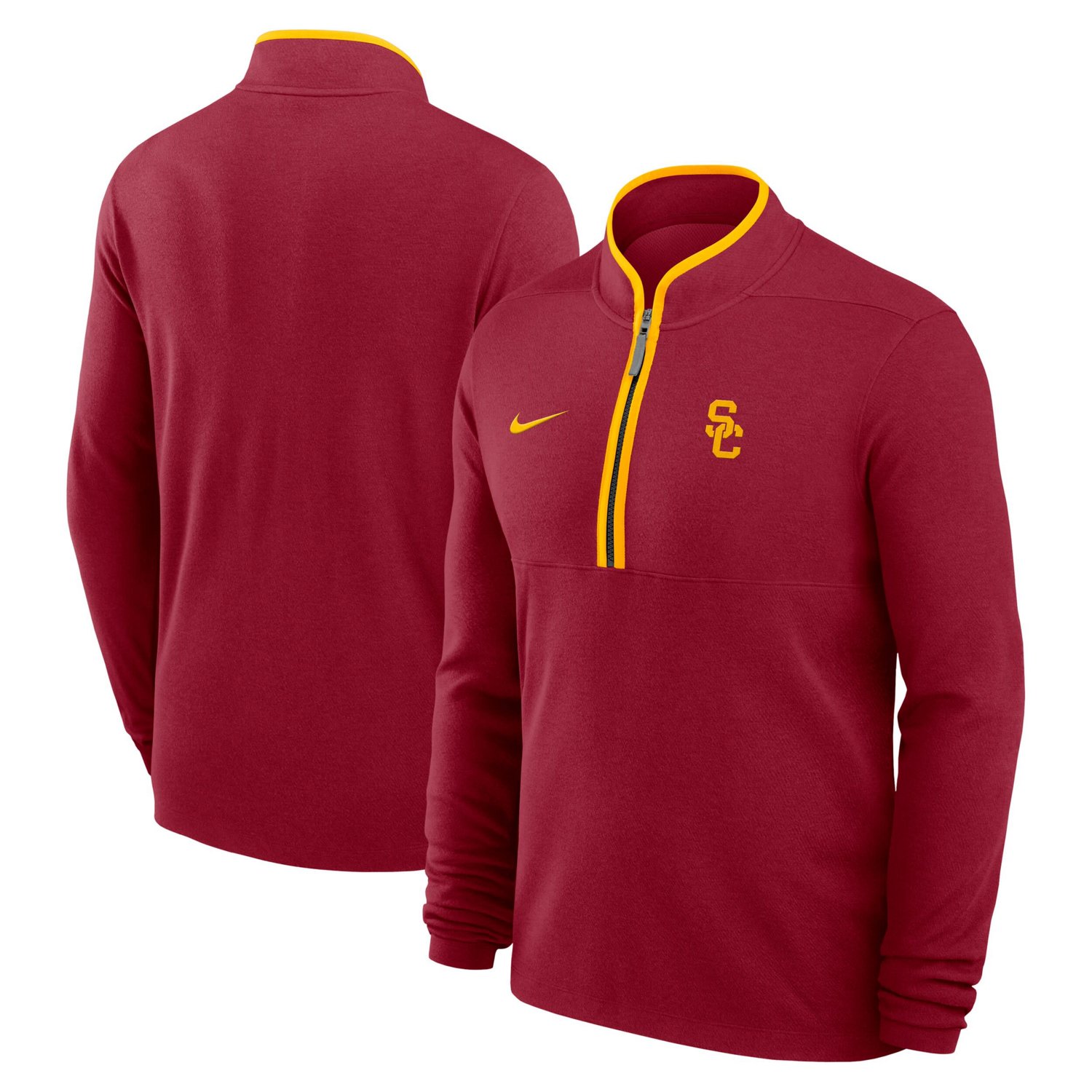Nike USC Trojans Courtside Victory Dri-FIT Half-Zip Pullover