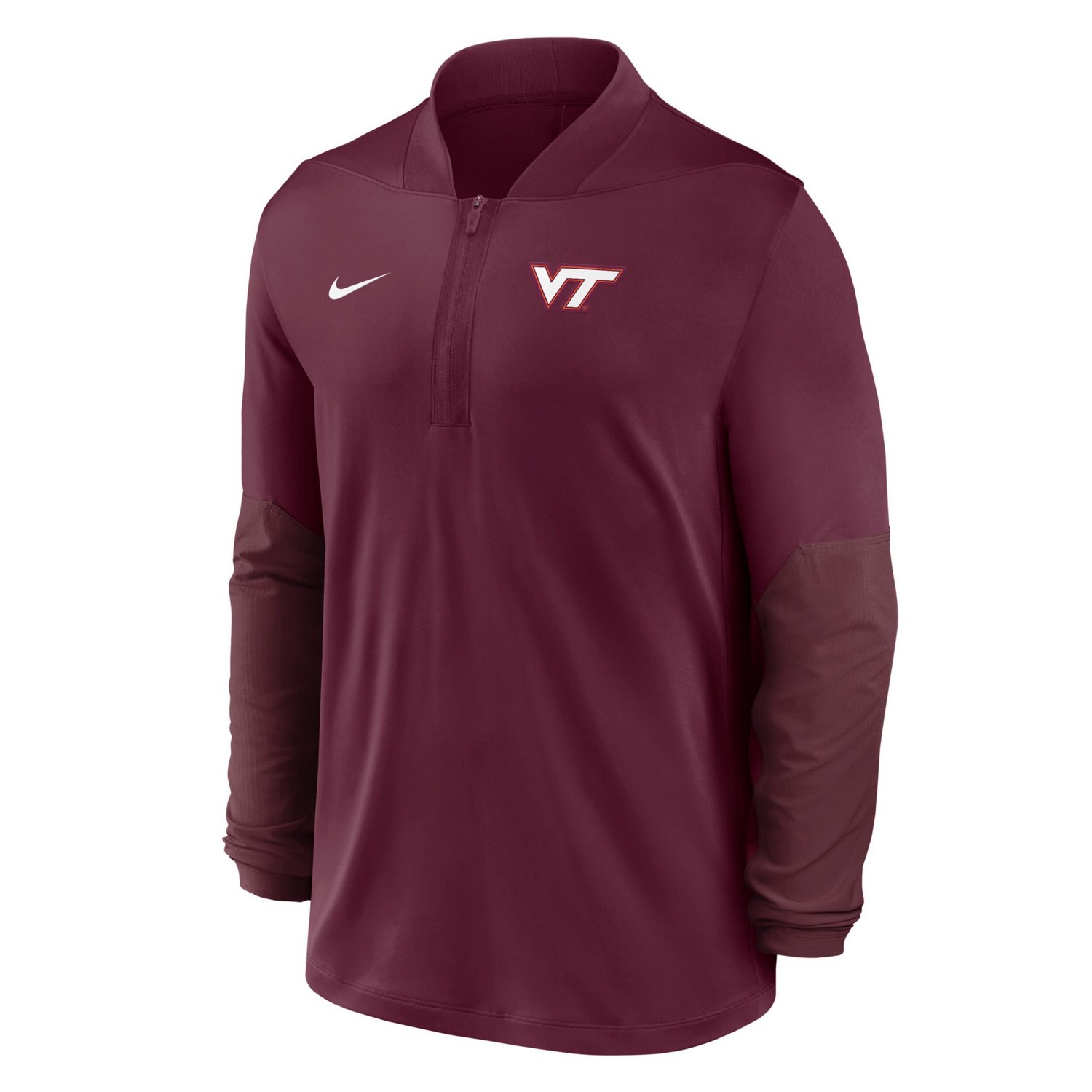 Nike Virginia Tech Hokies Dri-FIT Half-Zip Pullover - view number 2
