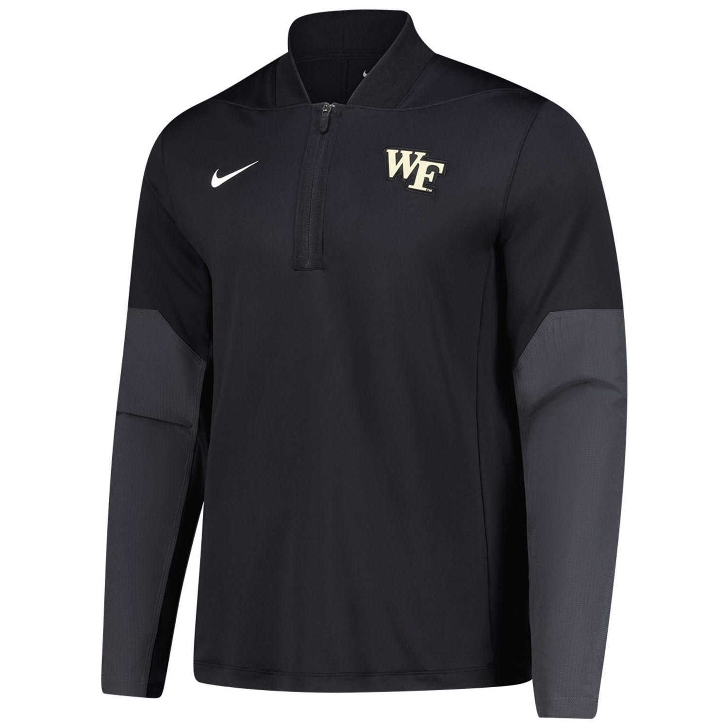 Nike Wake Forest Demon Deacons Dri-FIT Half-Zip Pullover - view number 2