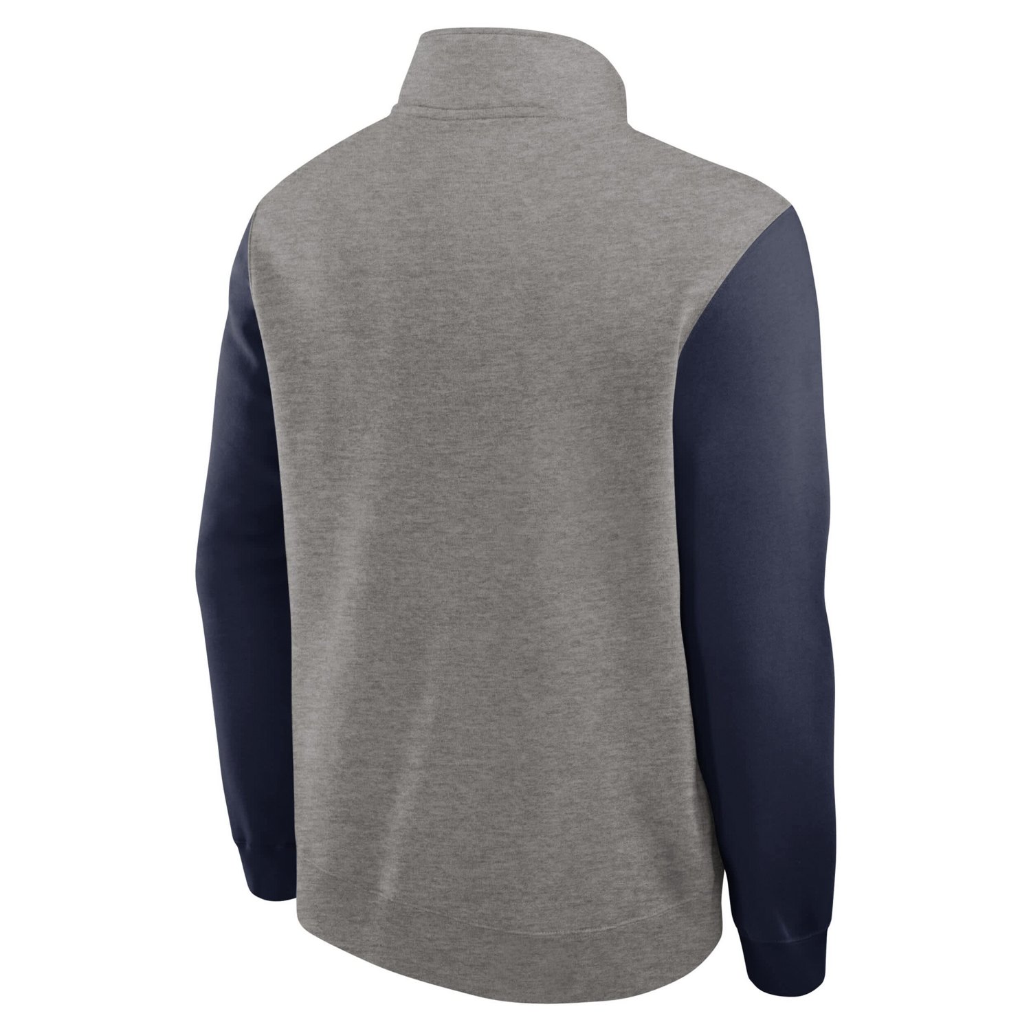 Nike West Virginia Mountaineers Club Fleece Tri-Blend Half-Zip Pullover - view number 3