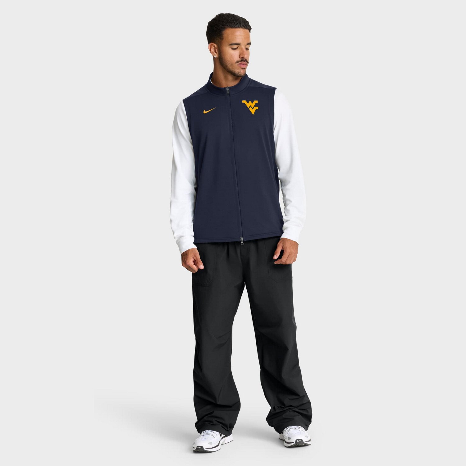 Nike West Virginia Mountaineers Primetime Victory Performance Full-Zip Vest - view number 3