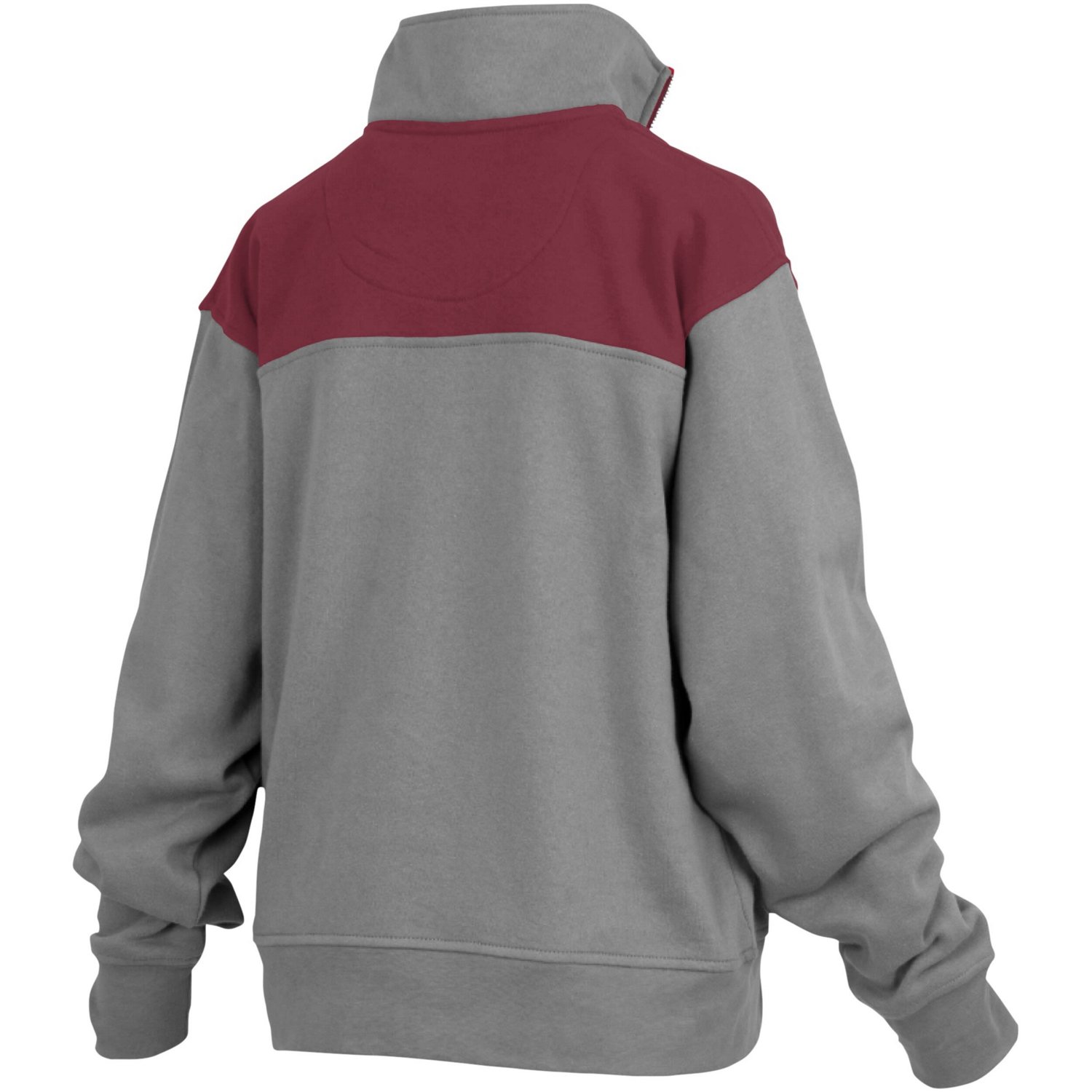Pressbox Texas AM Aggies Avon Fleece Quarter-Zip Jacket - view number 3