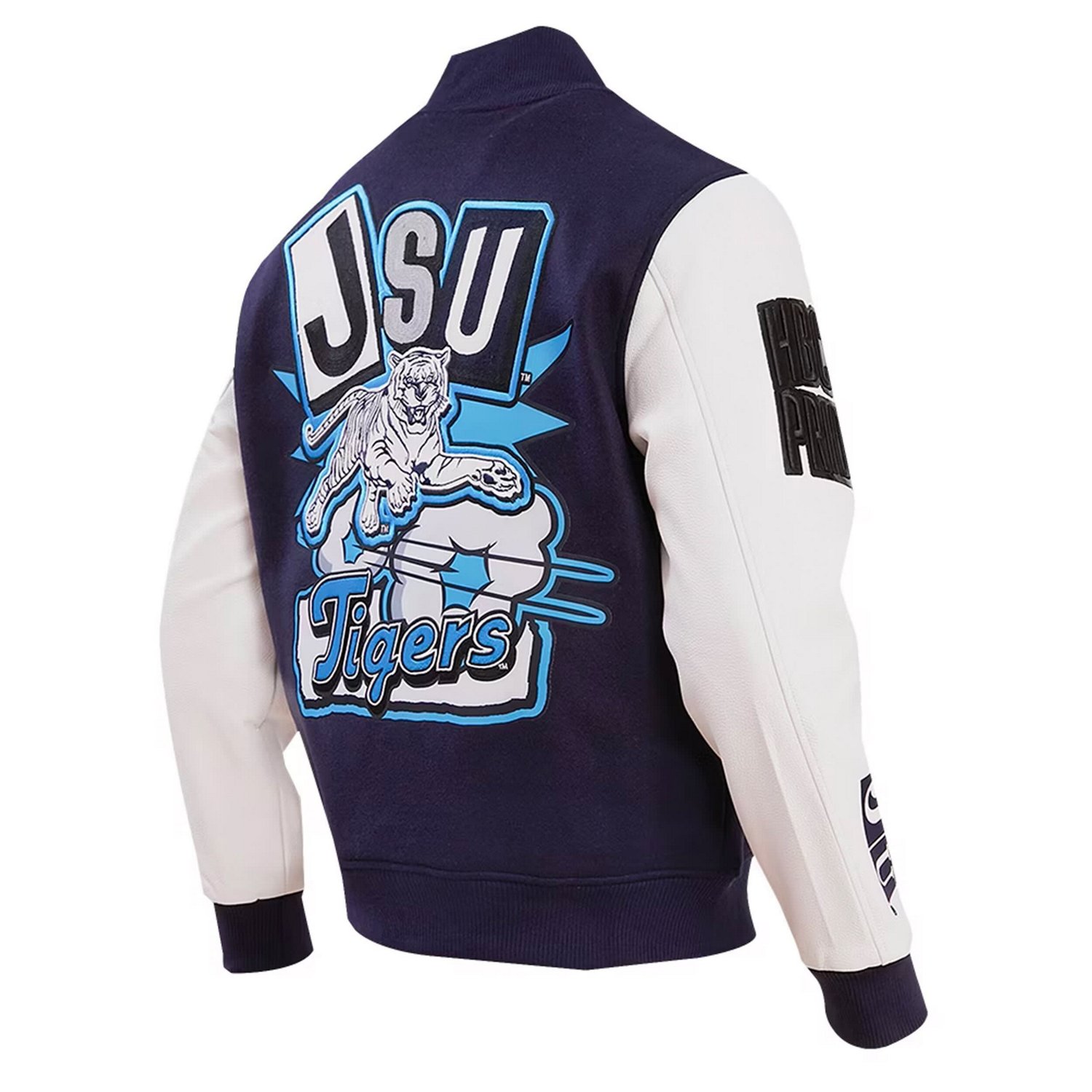 Pro Standard Jackson State Tigers Homecoming Varsity Full-Snap Jacket - view number 3