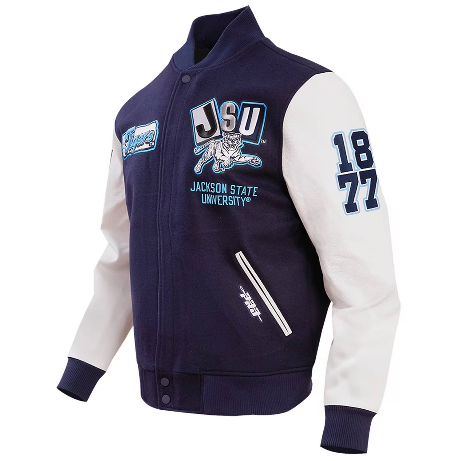 Pro Standard Jackson State Tigers Homecoming Varsity Full-Snap Jacket - view number 2