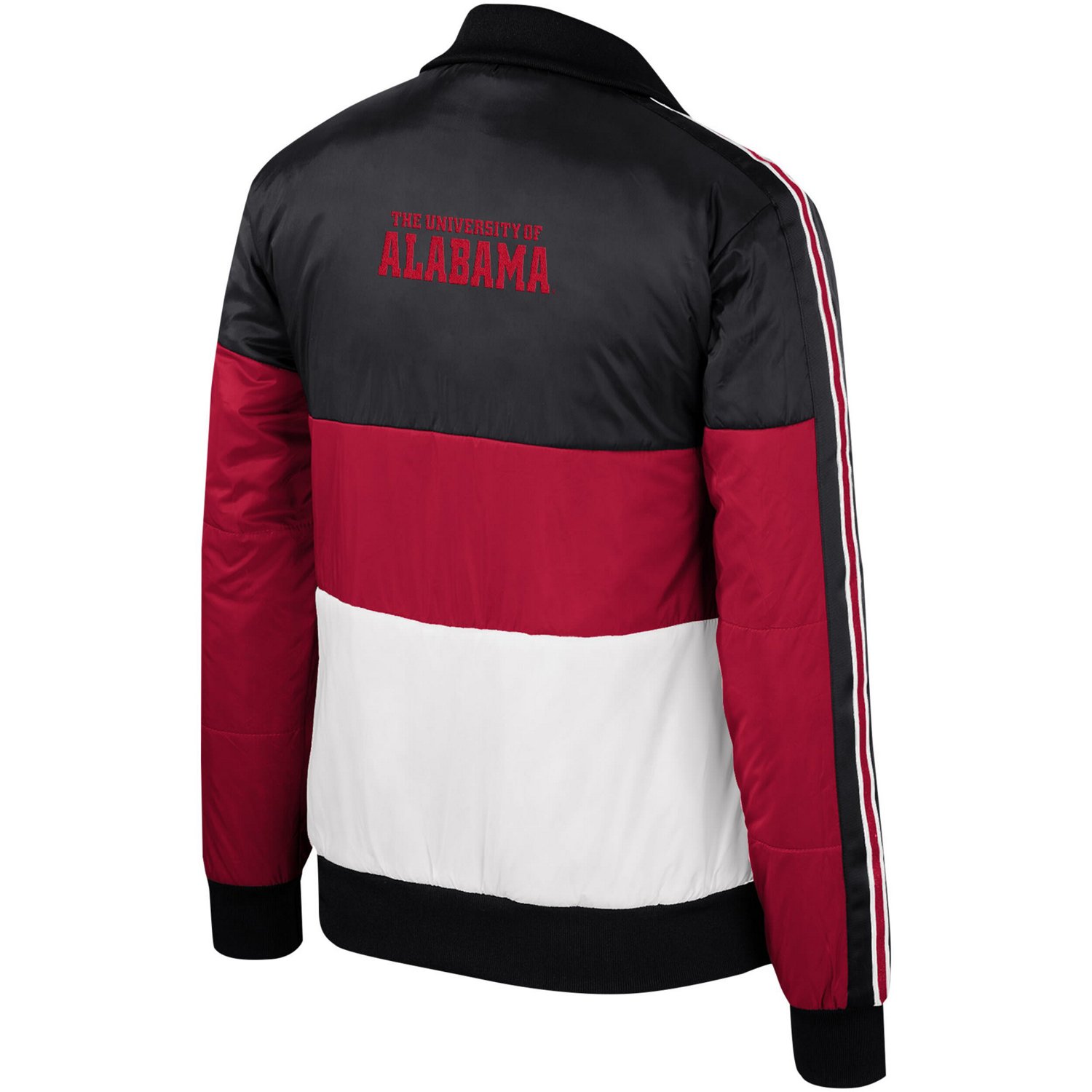 The Wild Collective Alabama Tide Color-Block Puffer Full-Zip Jacket - view number 3