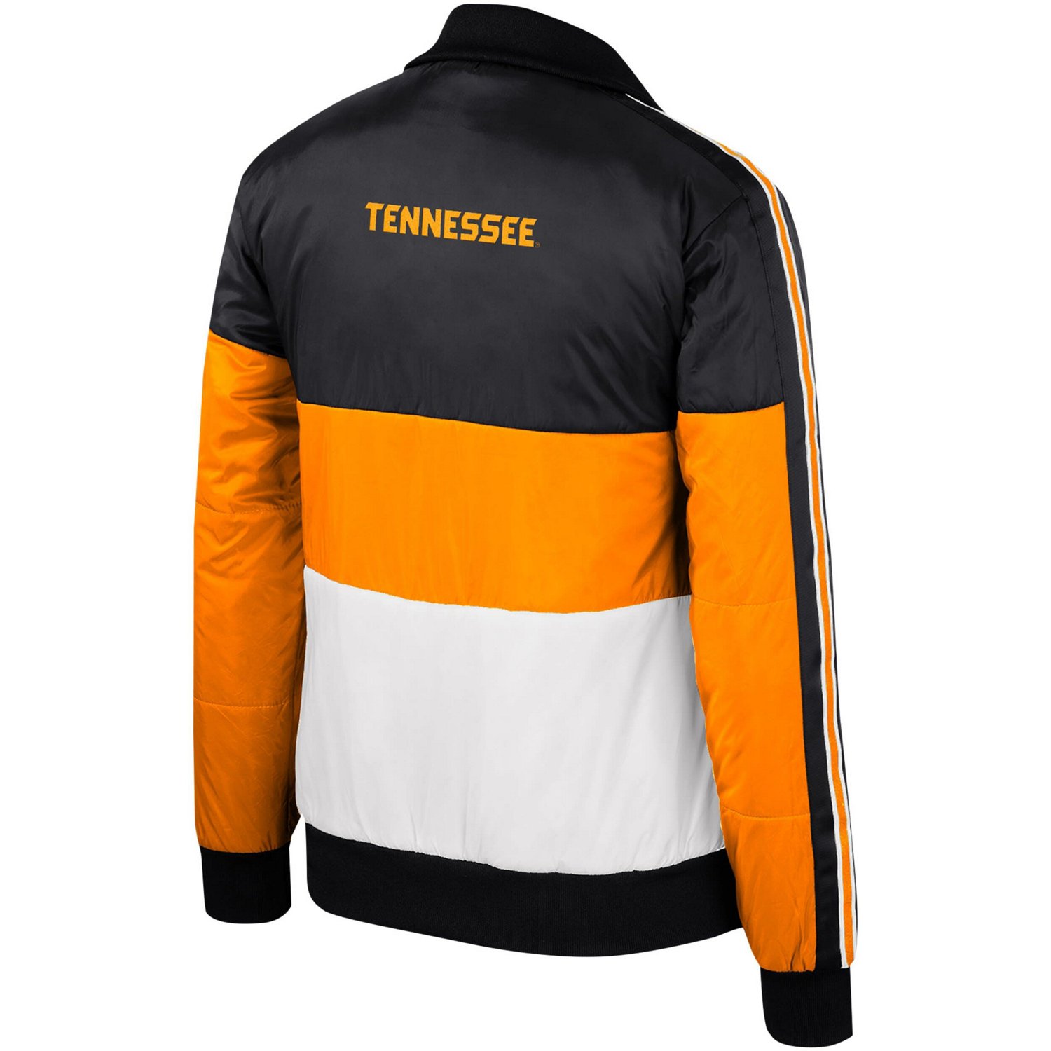 The Wild Collective Tennessee Tennessee Volunteers Color-Block Puffer Full-Zip Jacket - view number 3